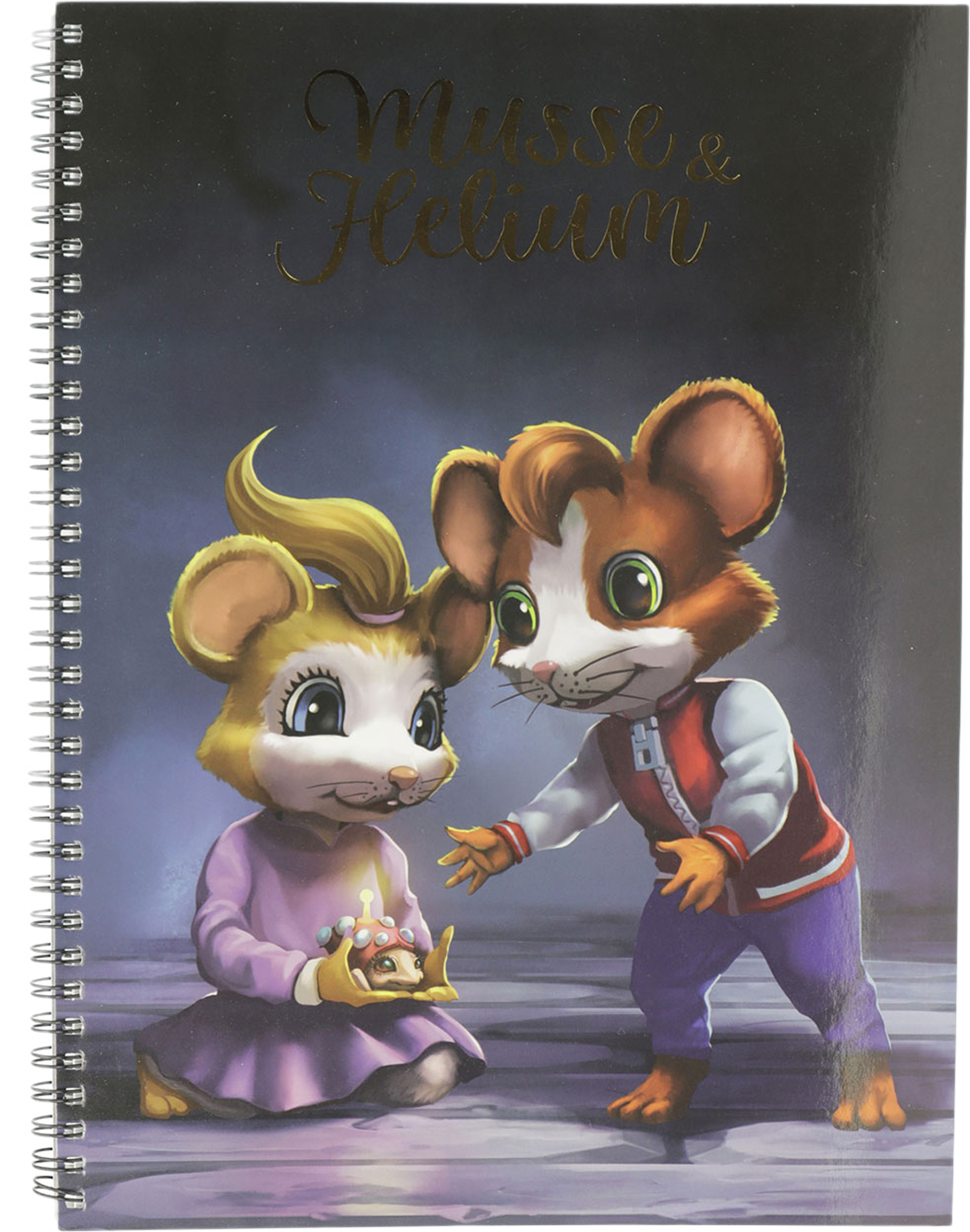 Musse & Helium Wire-o block A4