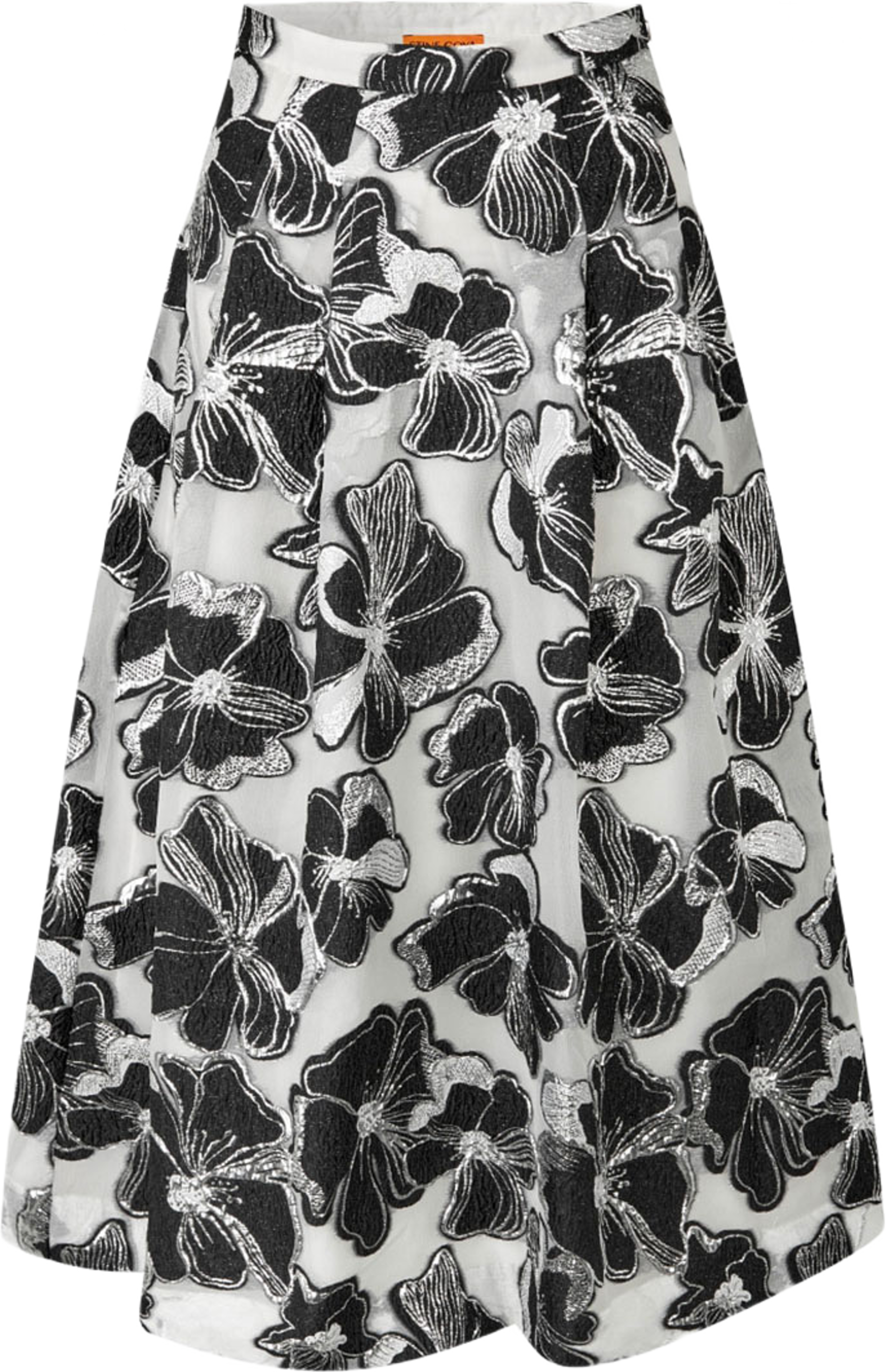 Voluminous Midi Skirt