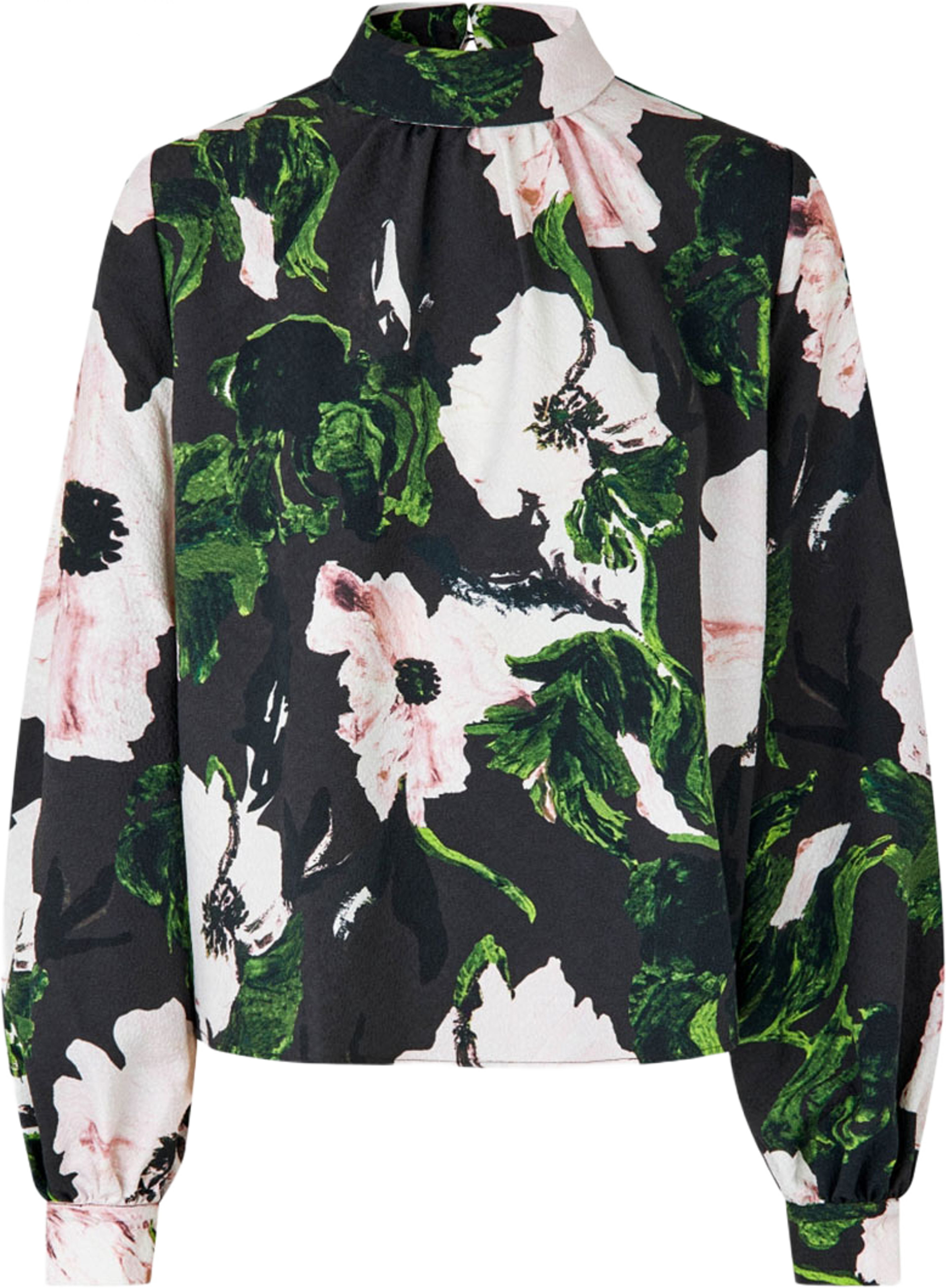 Gathered Long Sleeve Top