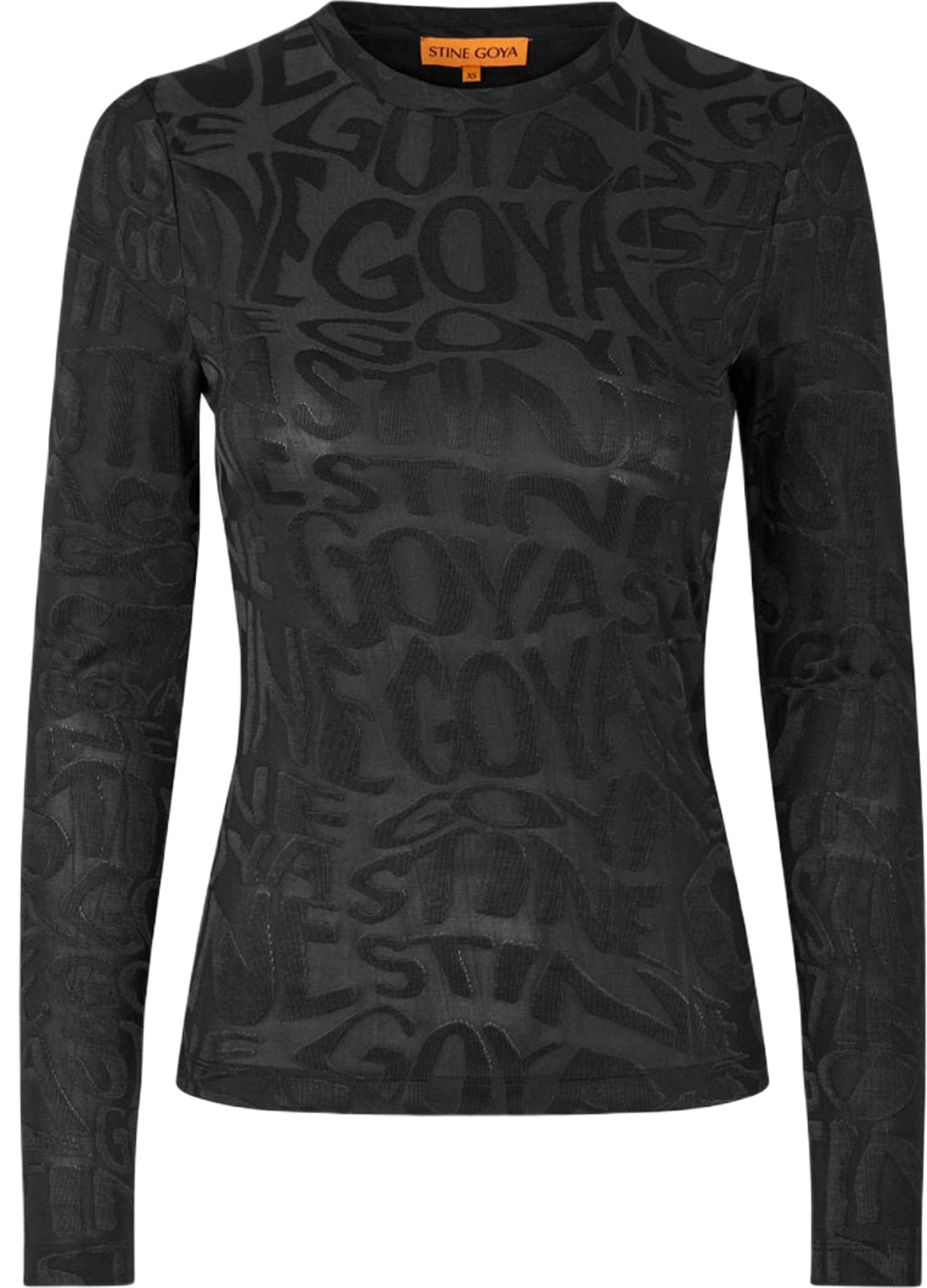 Elastic Long Sleeve Top