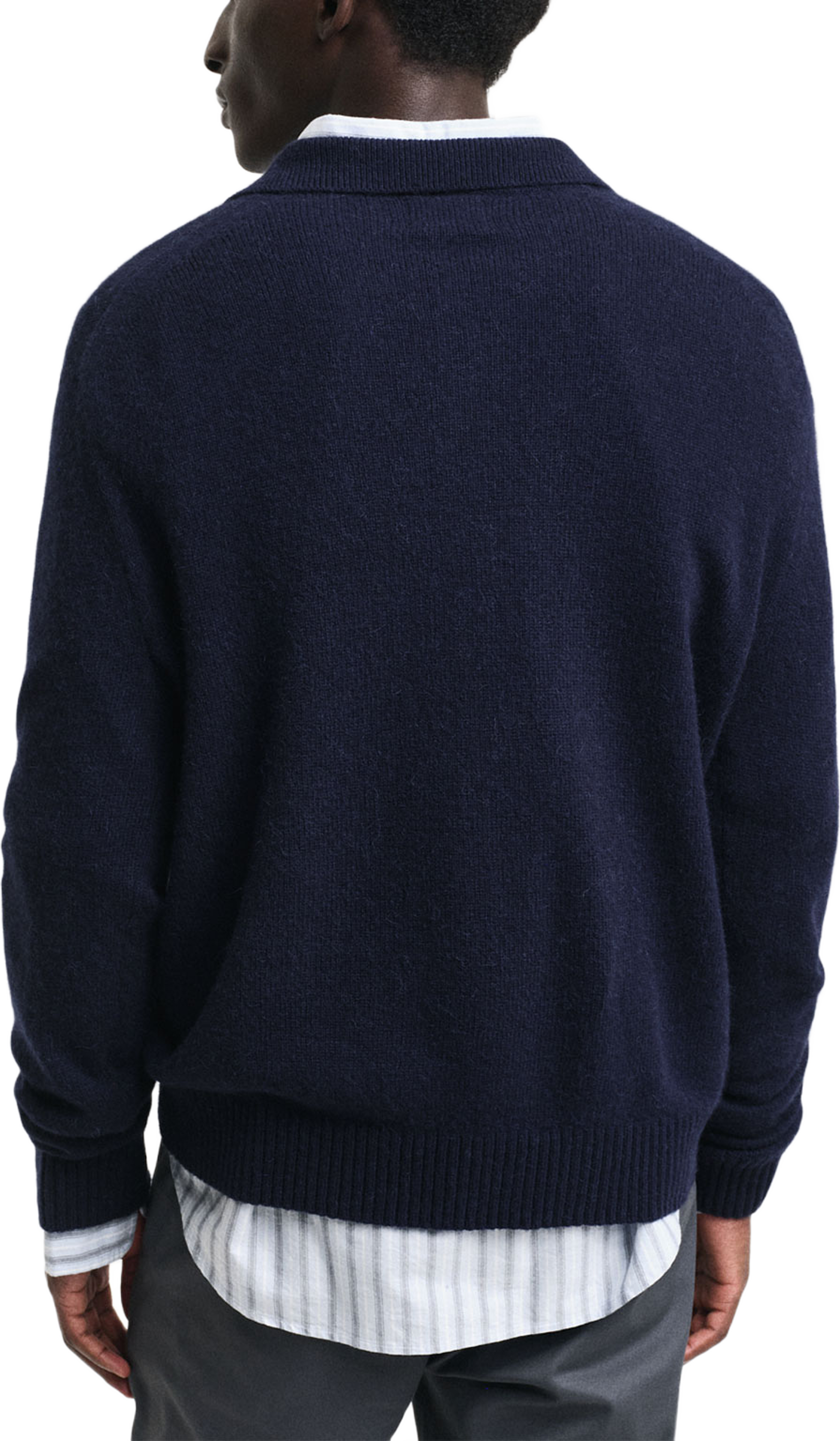 Wool Blend Polo