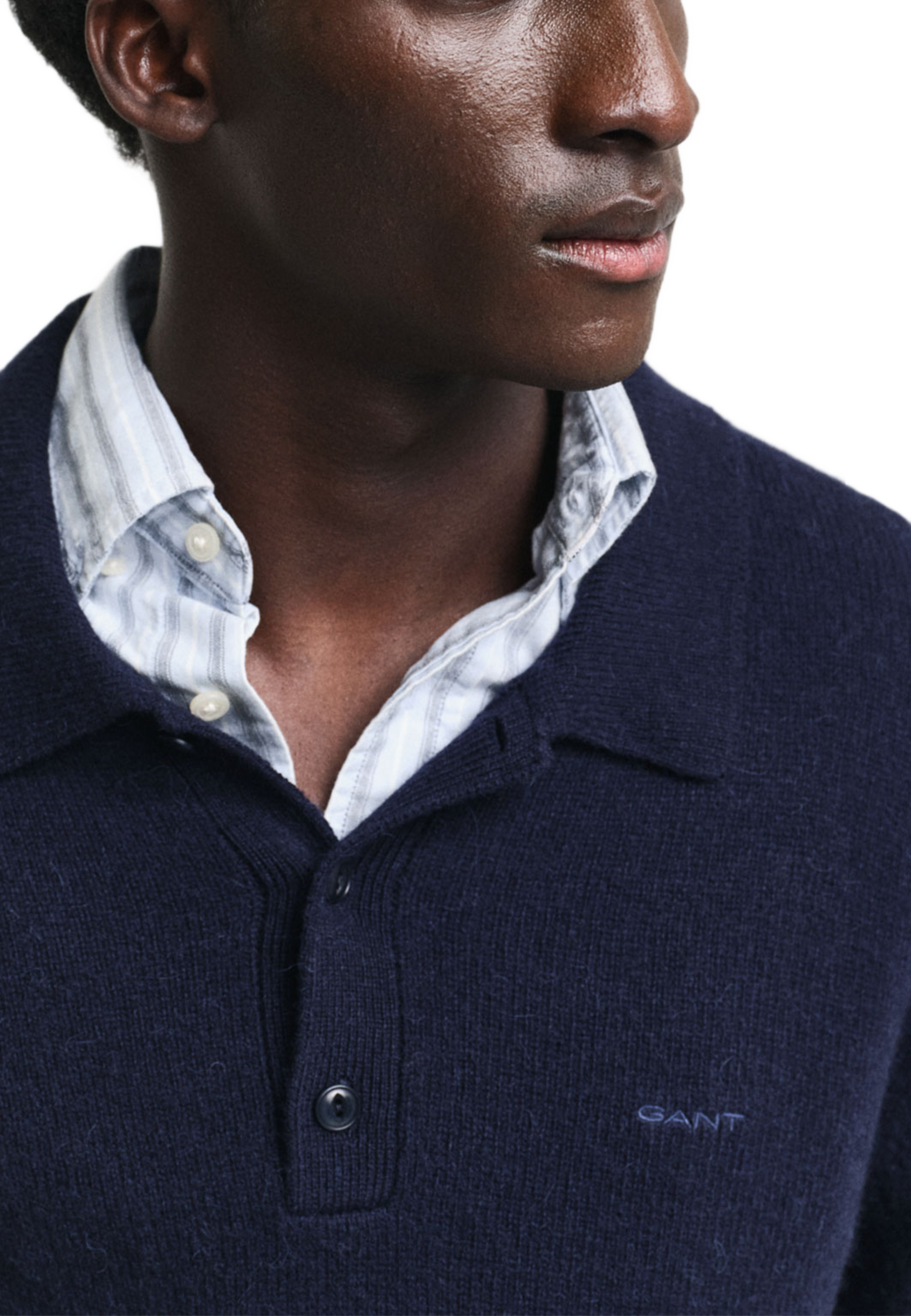Wool Blend Polo