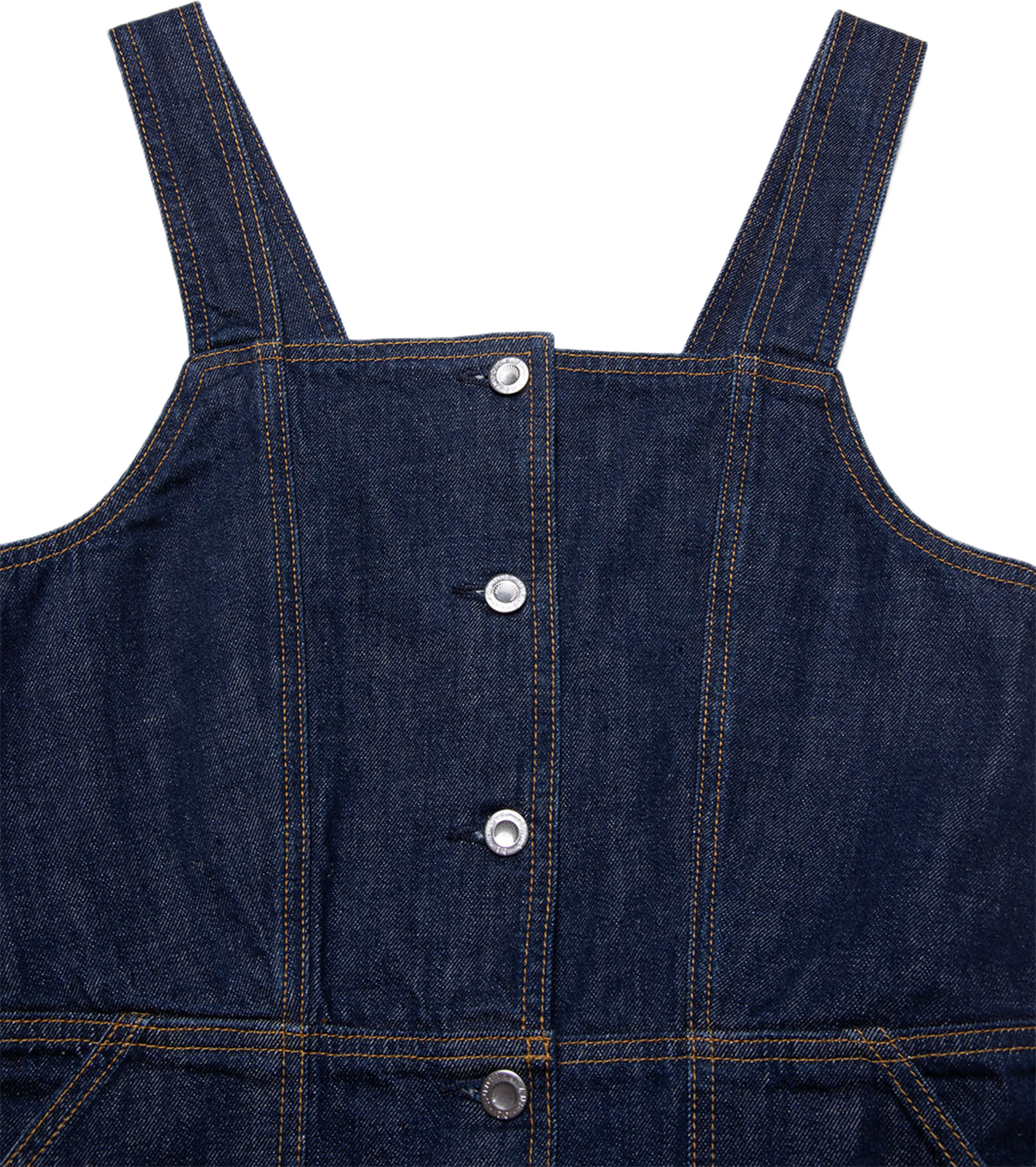 Mona Denim Dress 40s Redcast