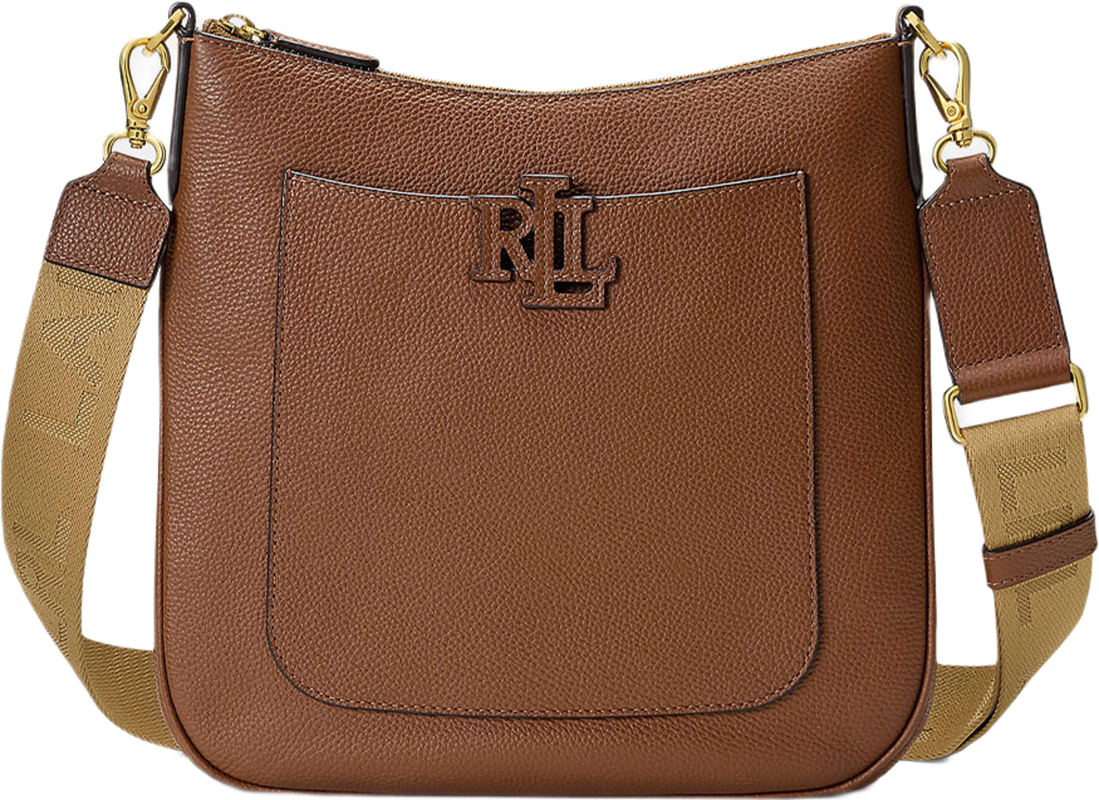 Pebbled Leather Large Cameryn Crossbody