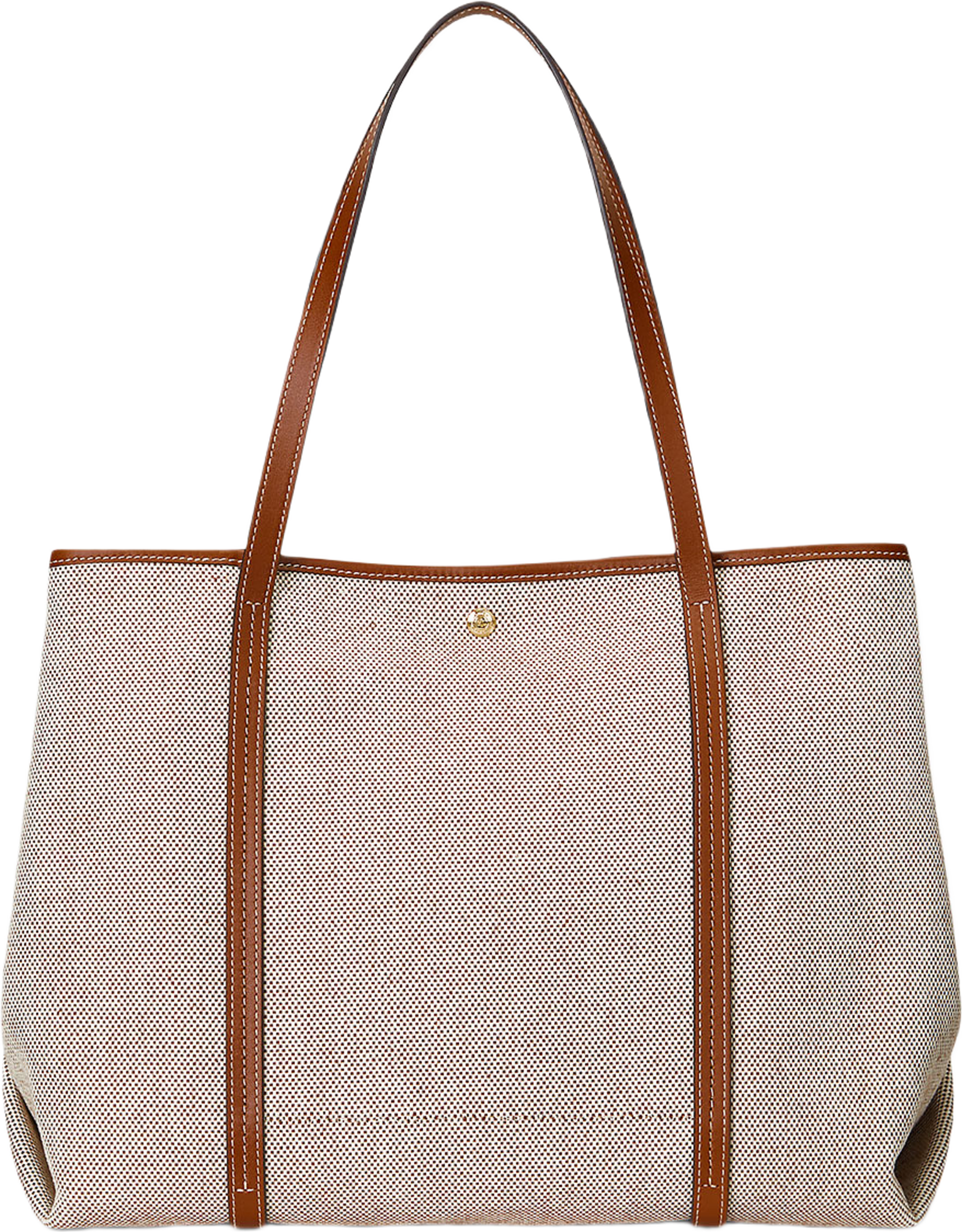 Canvas & Leather Large Emerie Tote