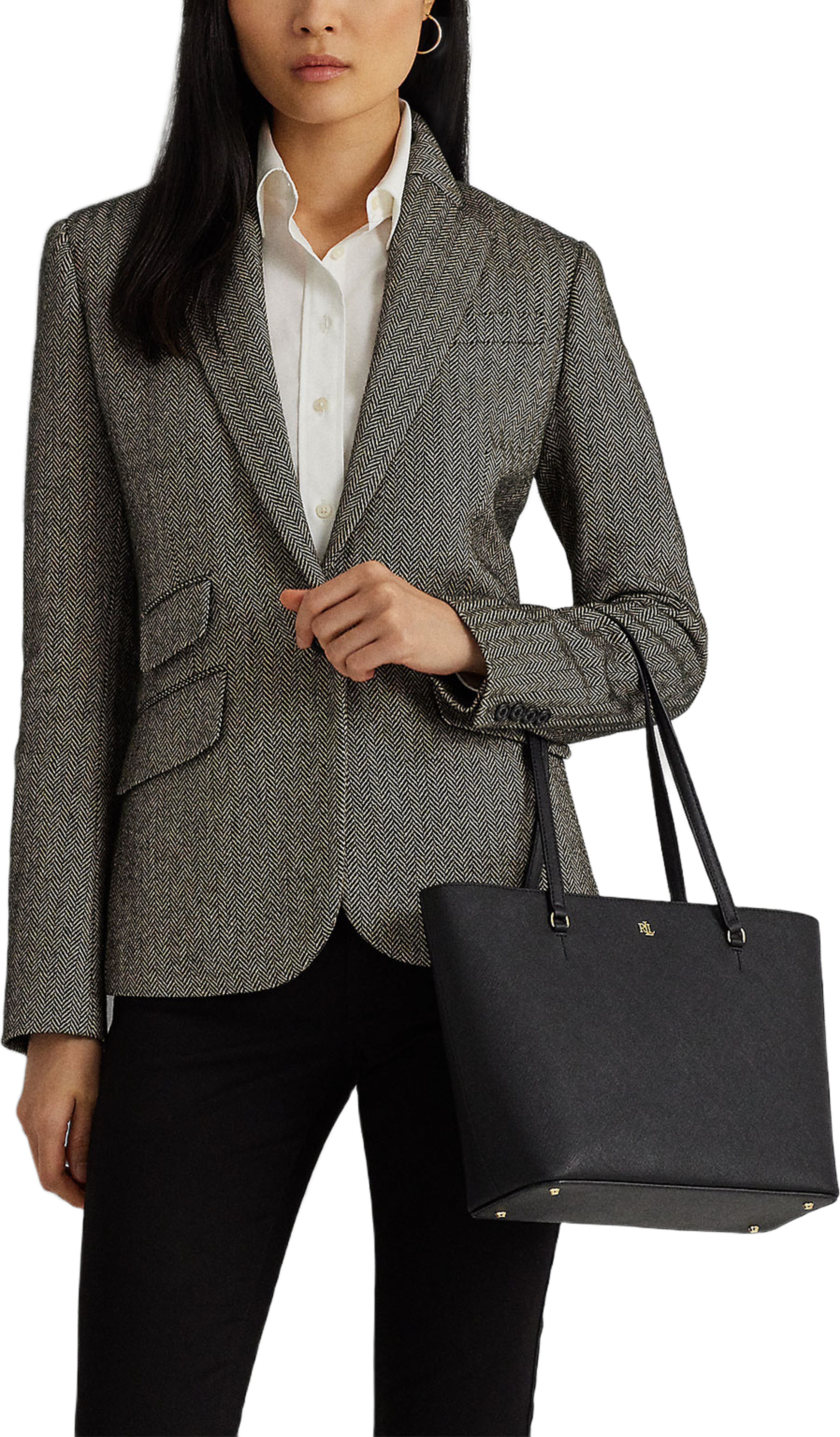 Crosshatch Leather Medium Karly Tote
