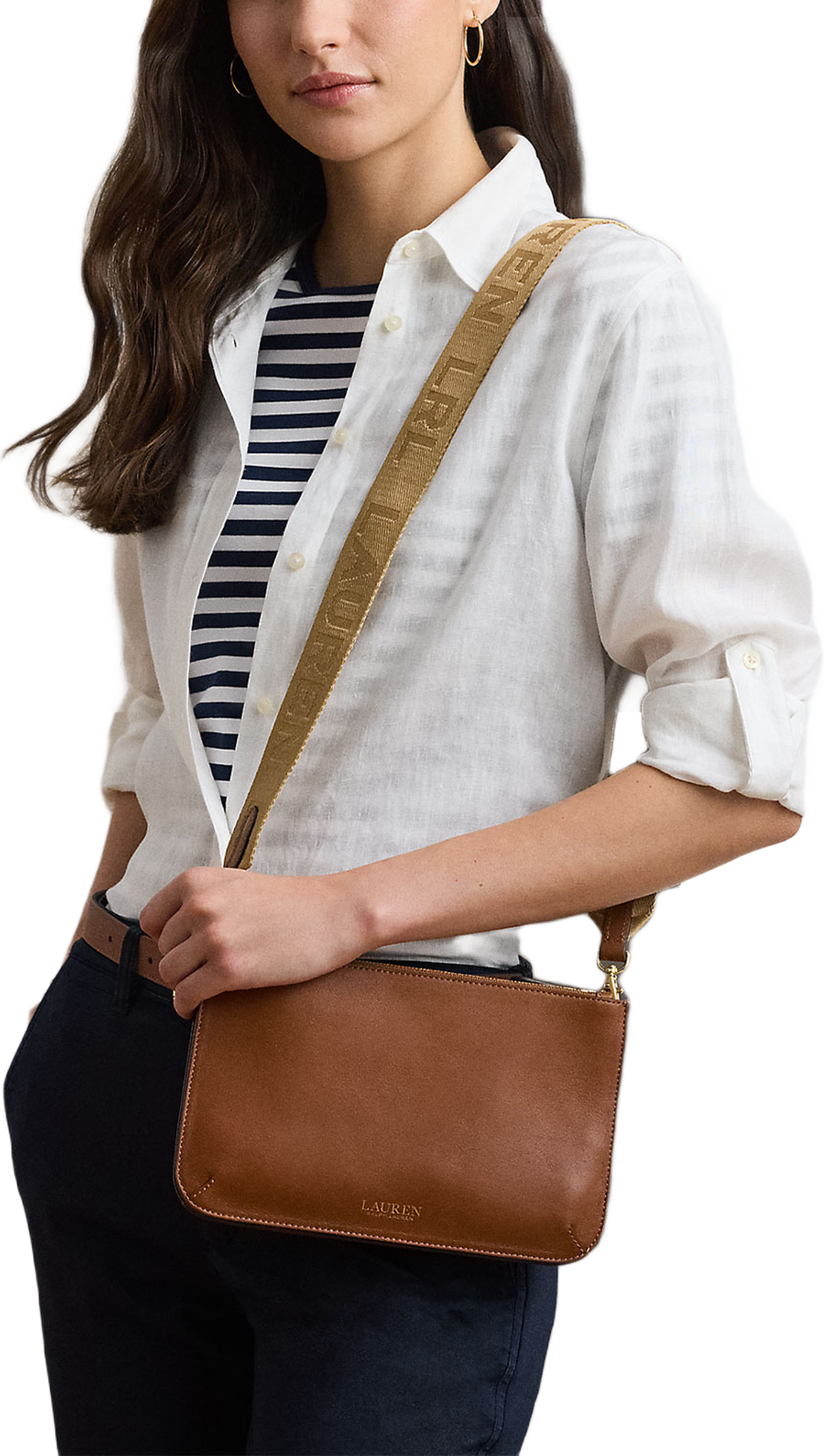 Leather Medium Landyn Crossbody Bag