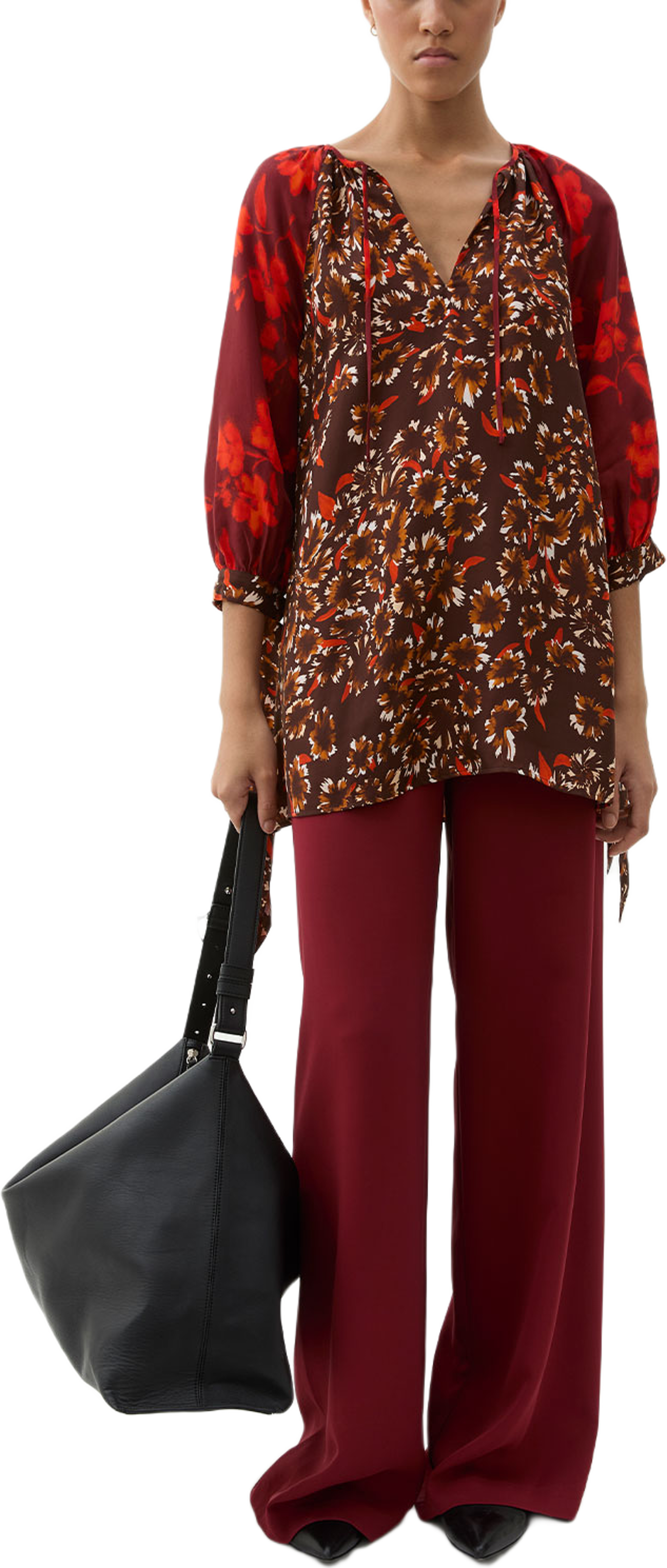 Vida Patchwork Blouse