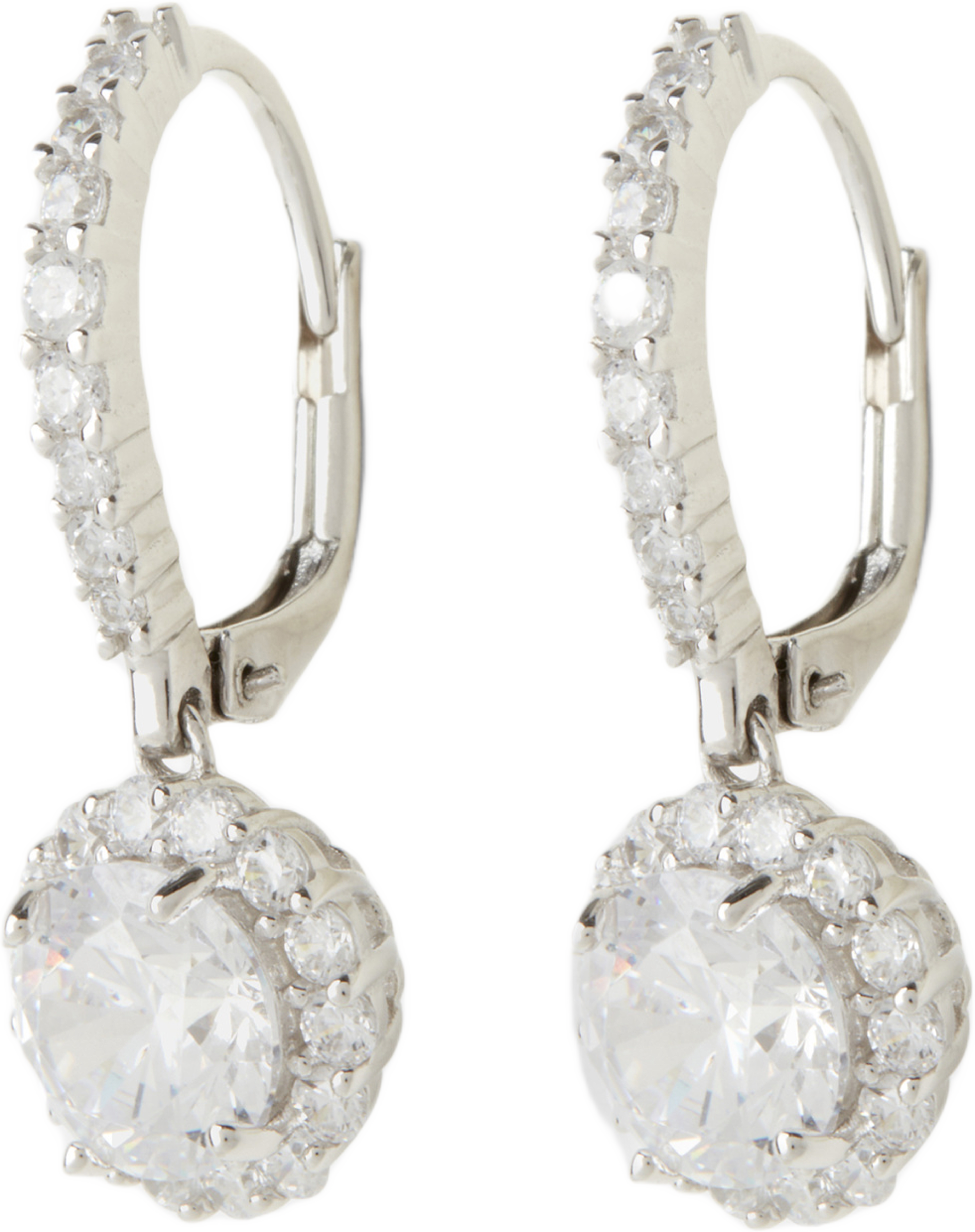 Örhängen silver White