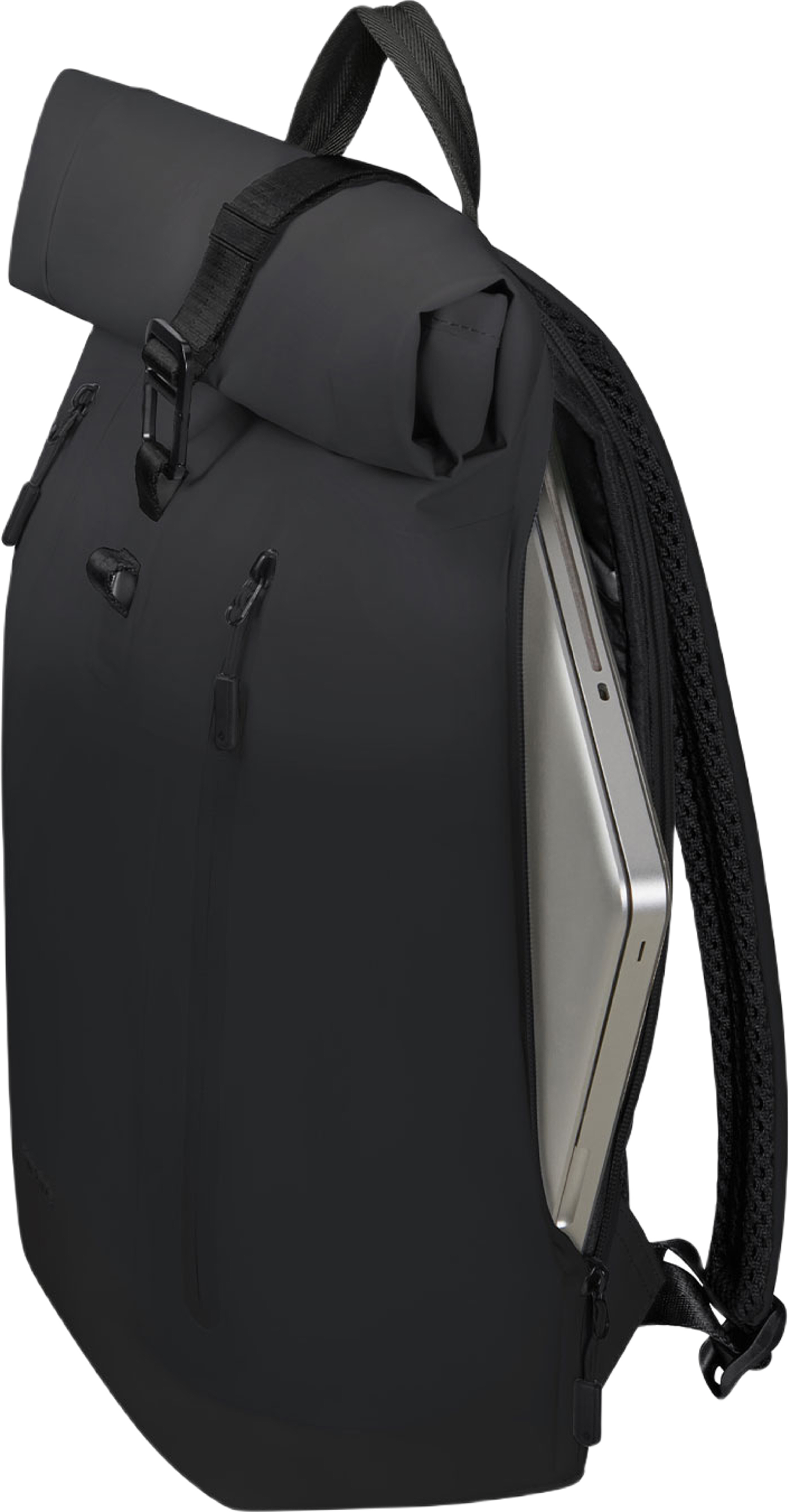 Dataryggsäck i vattenavvisande material, från Samsonite, i färgen Black. Klicka för att öppna bilden i stort format