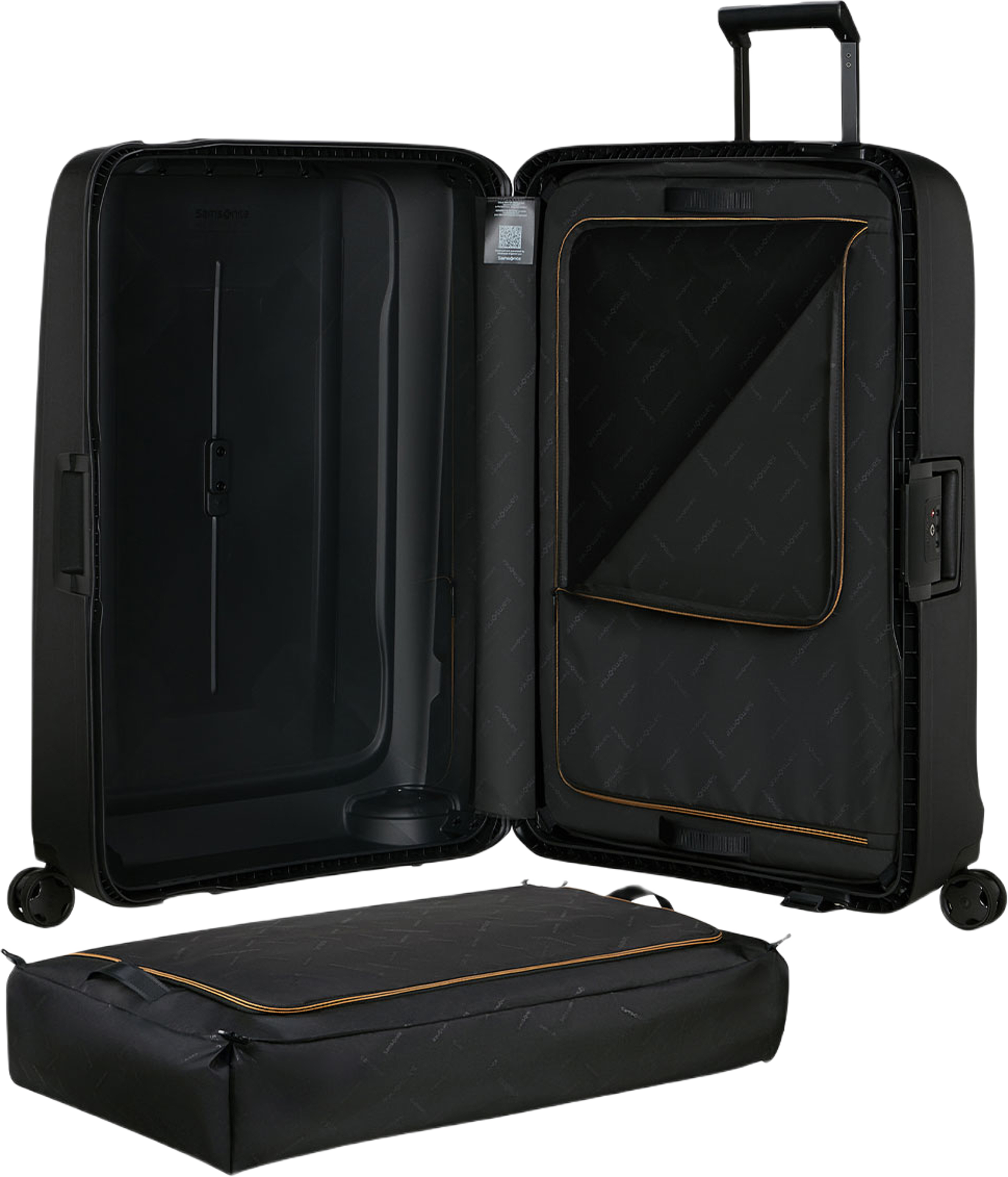 Resväska 81 cm, från Samsonite, i färgen Graphite. Klicka för att öppna bilden i stort format