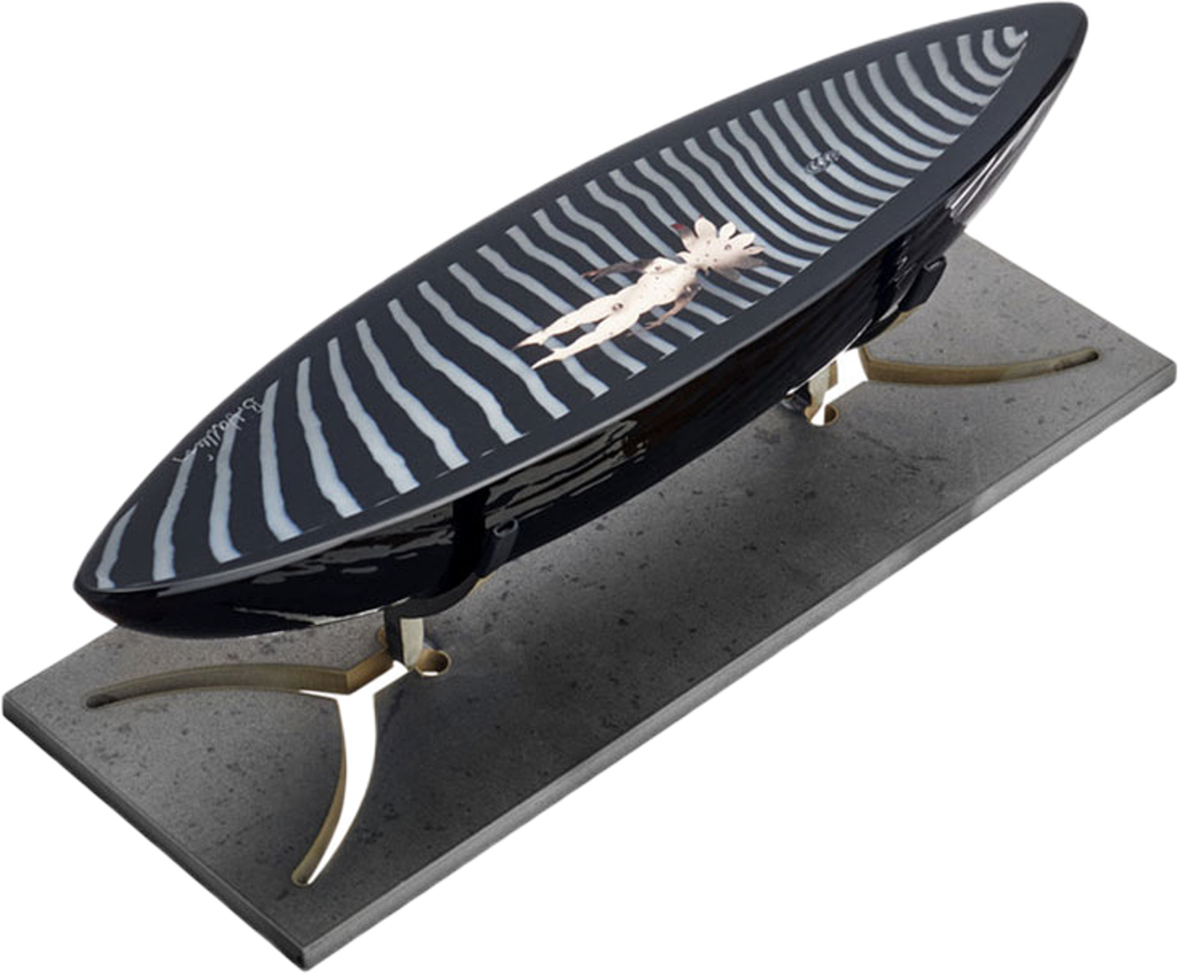 Pilgrim Bv Ac-18, från Kosta Boda, i färgen Black. Klicka för att öppna bilden i stort format