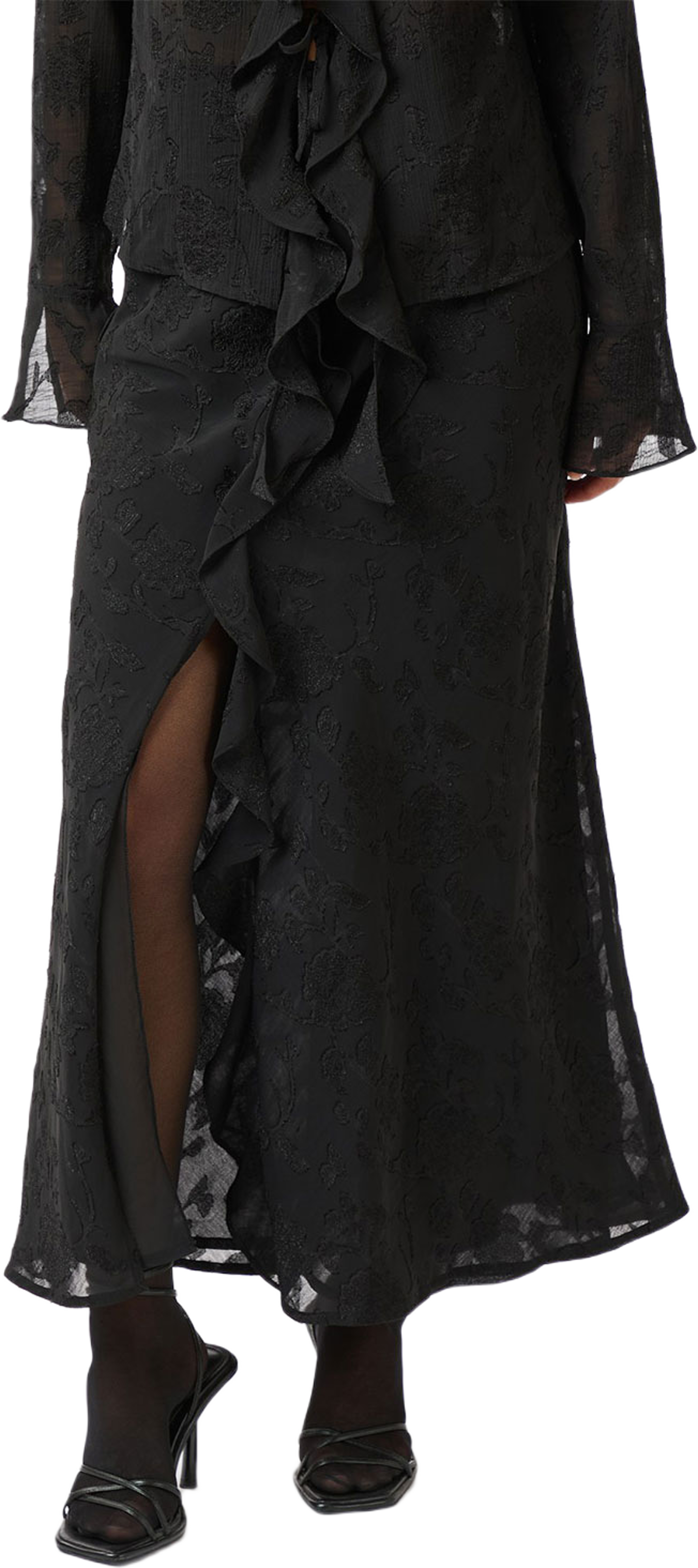 Vinza Burnout Skirt