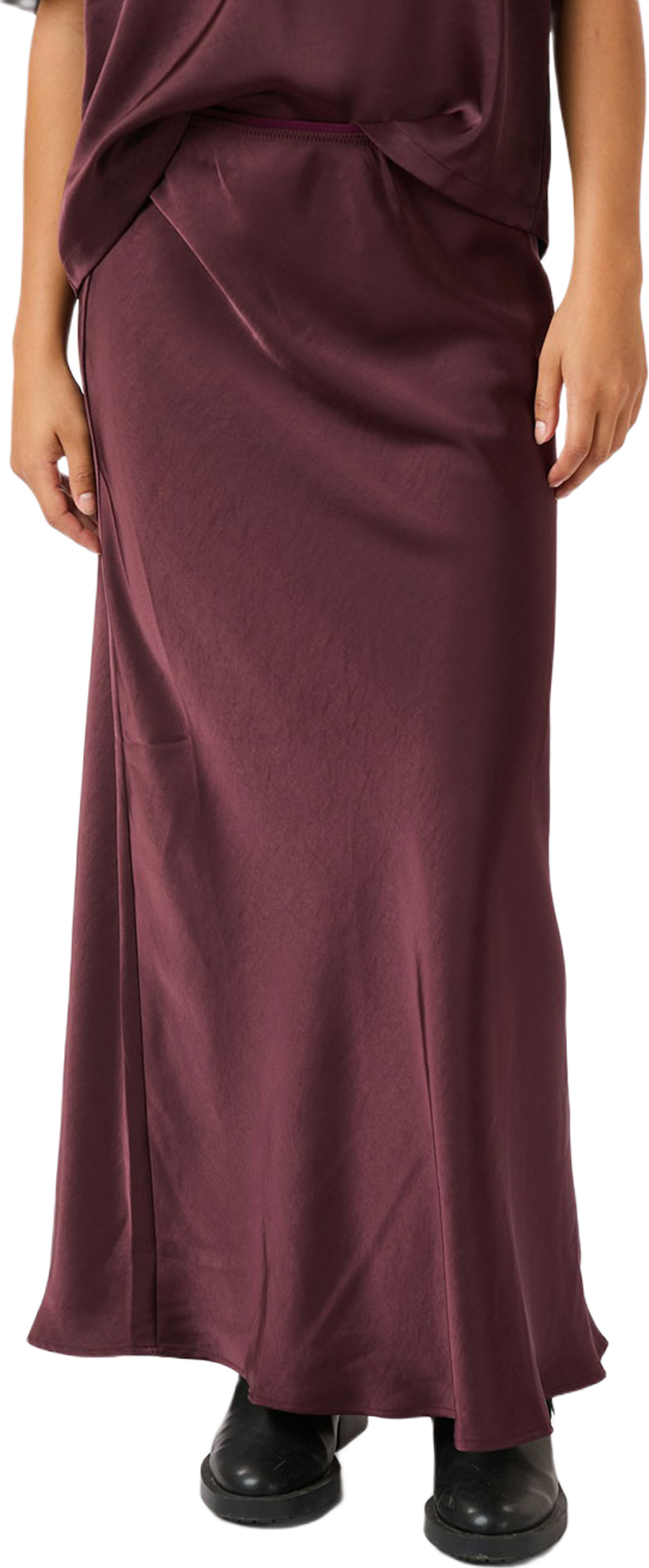 Vicky Heavy Sateen Skirt