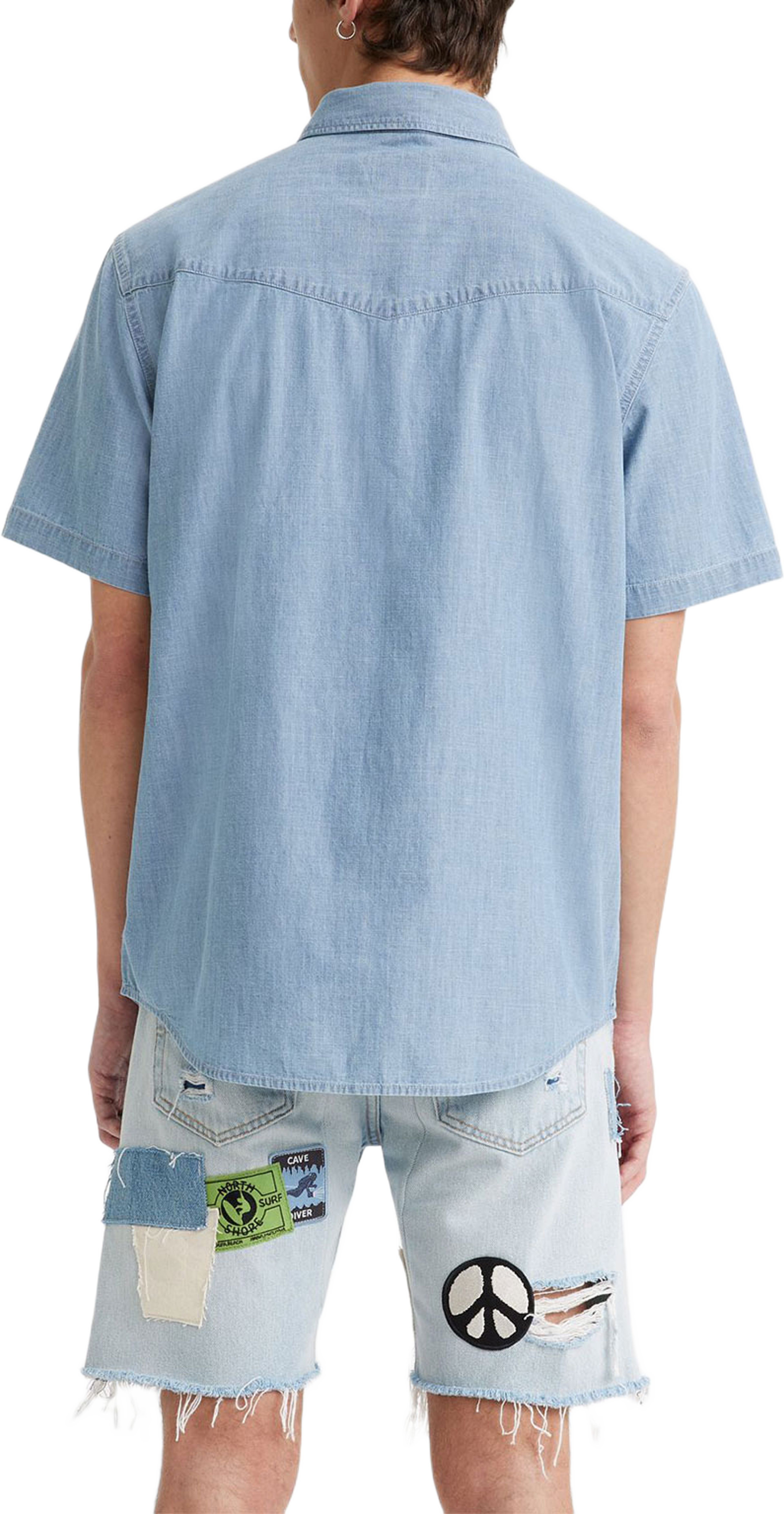 Short Sleeve Relaxed Fit Western Shirt