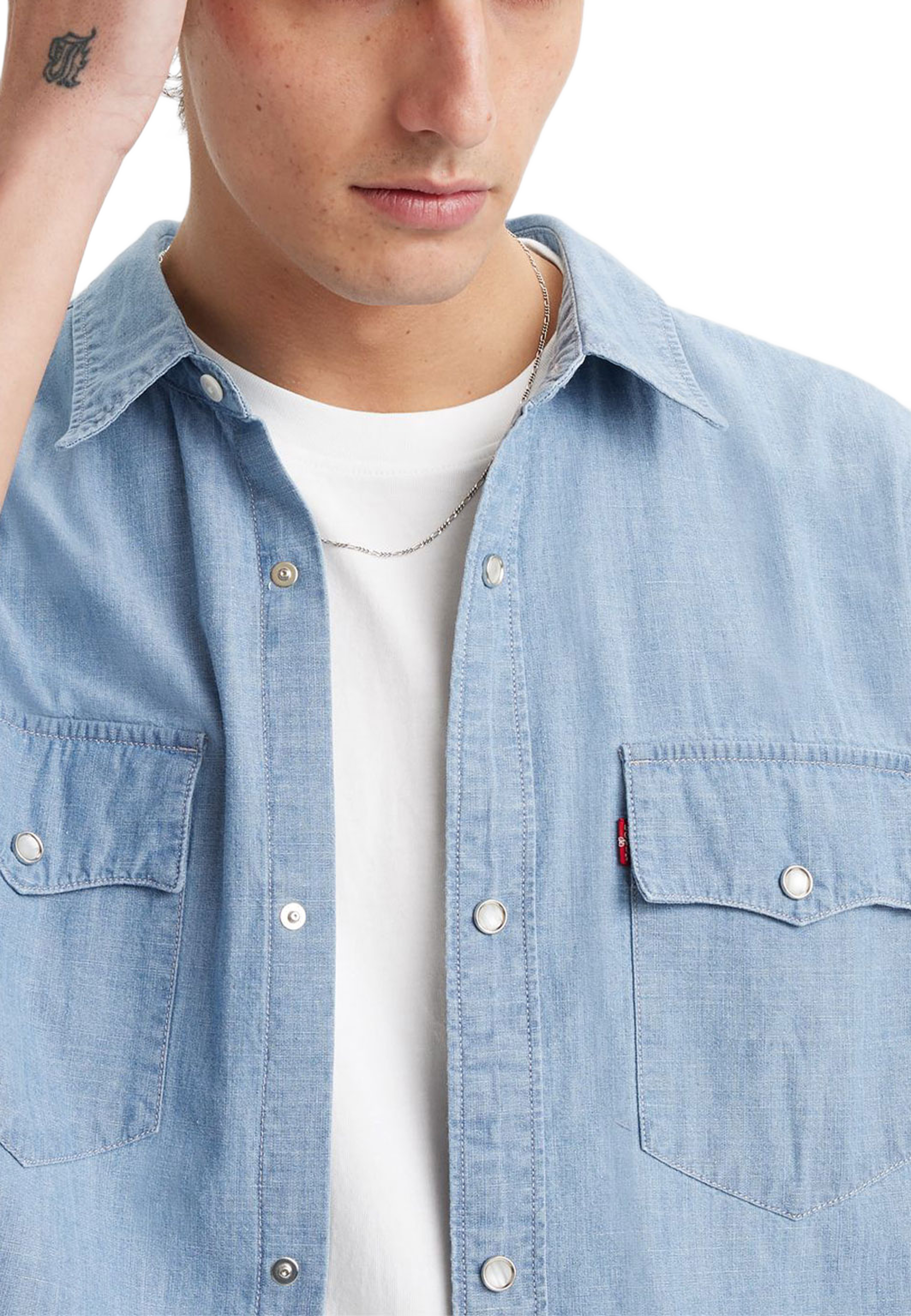Short Sleeve Relaxed Fit Western Shirt