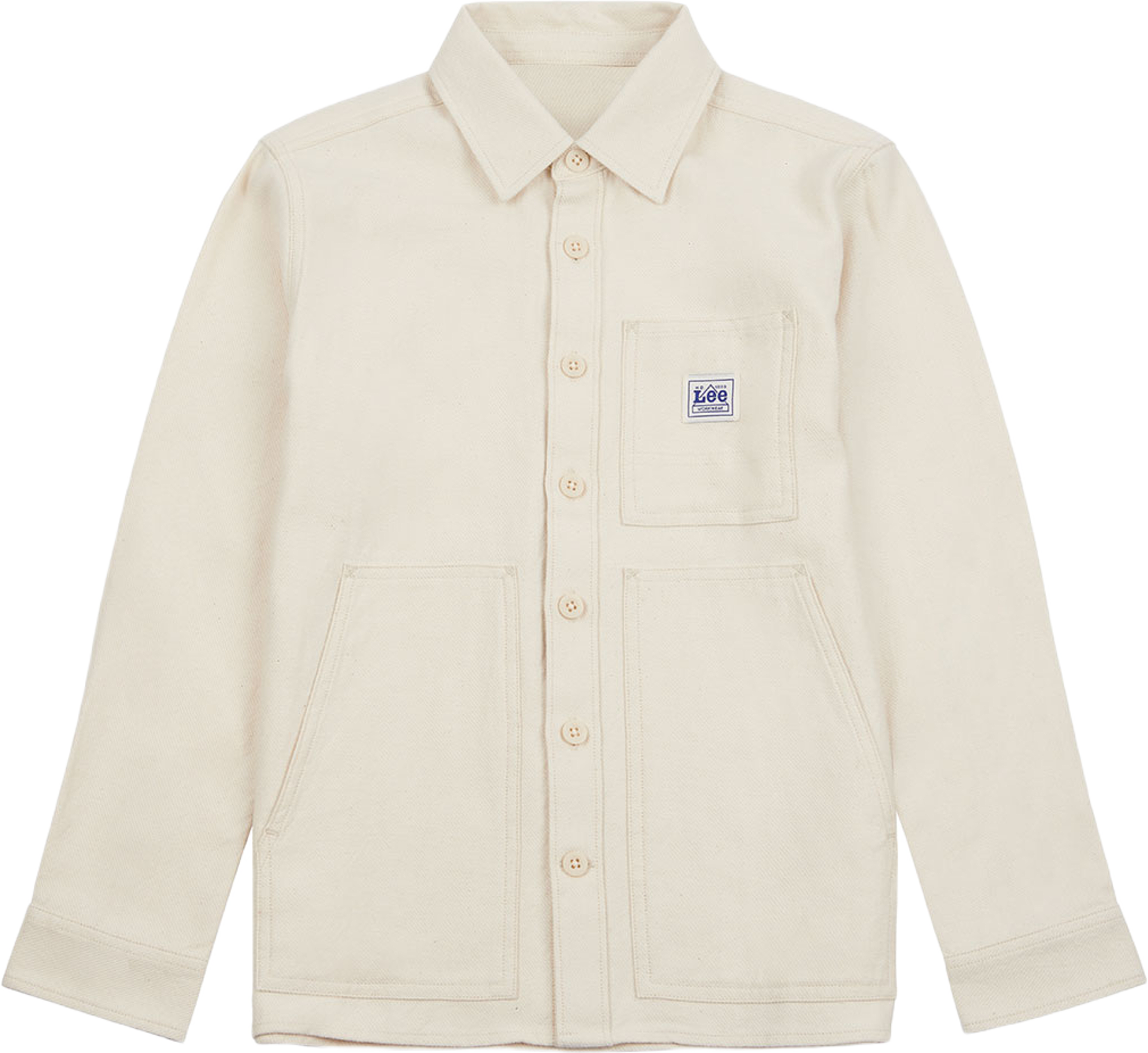 Twill overshirt