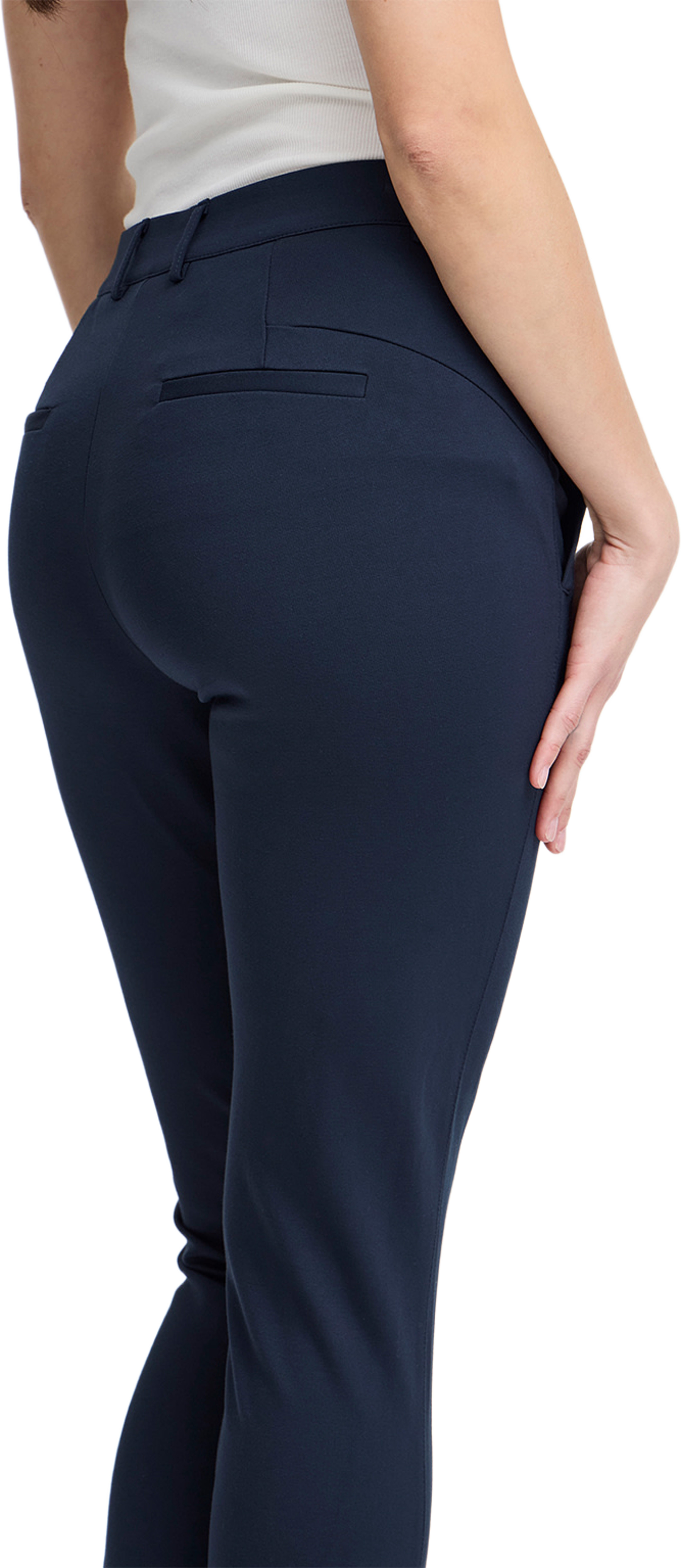 Lano Tessa Trousers, från Fransa, i färgen Dark Peacoat. Klicka för att öppna bilden i stort format
