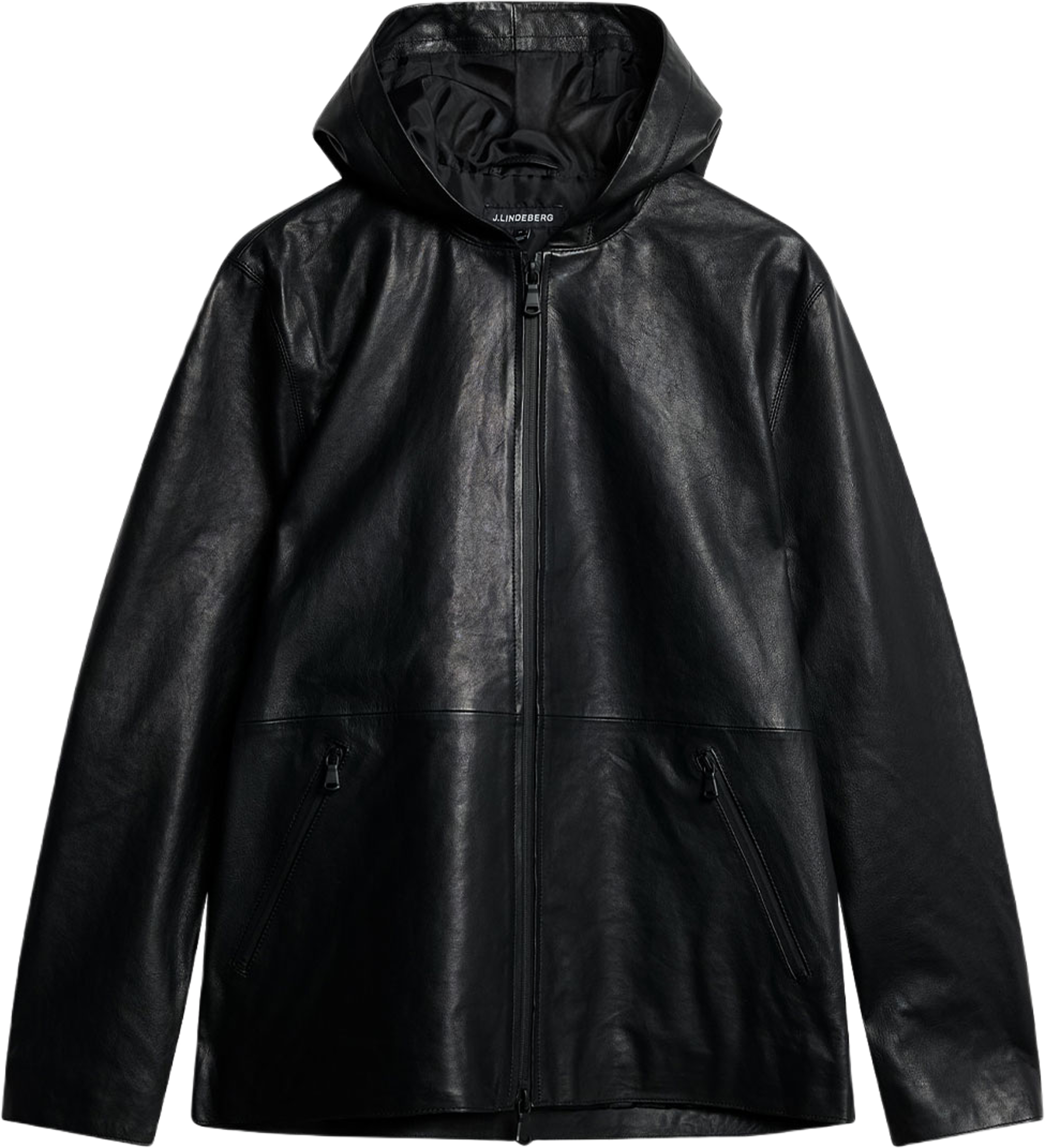 Hadley Leather Hoody Jacket