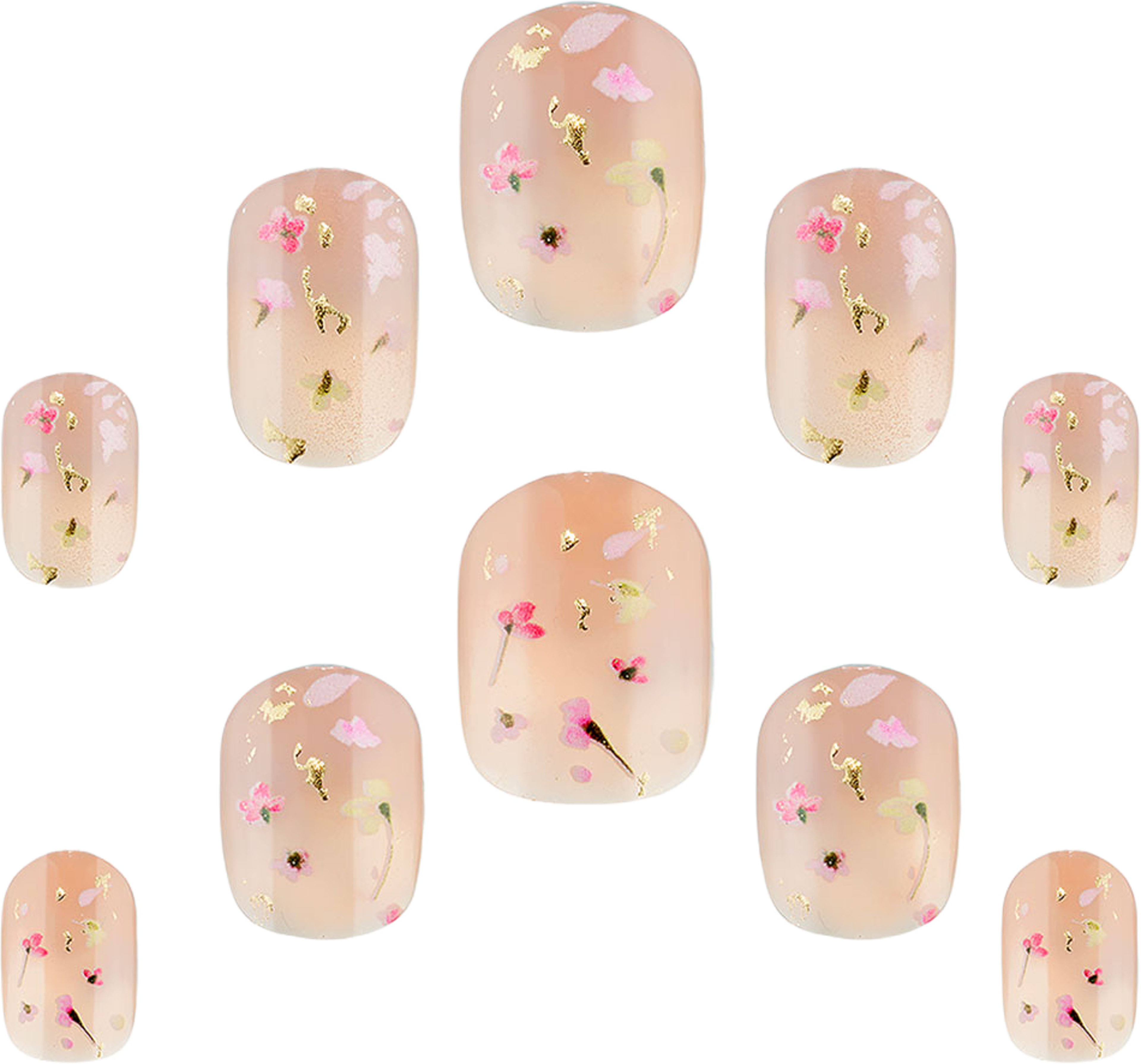 Gel Finish Encased Gel - Forever Flowers