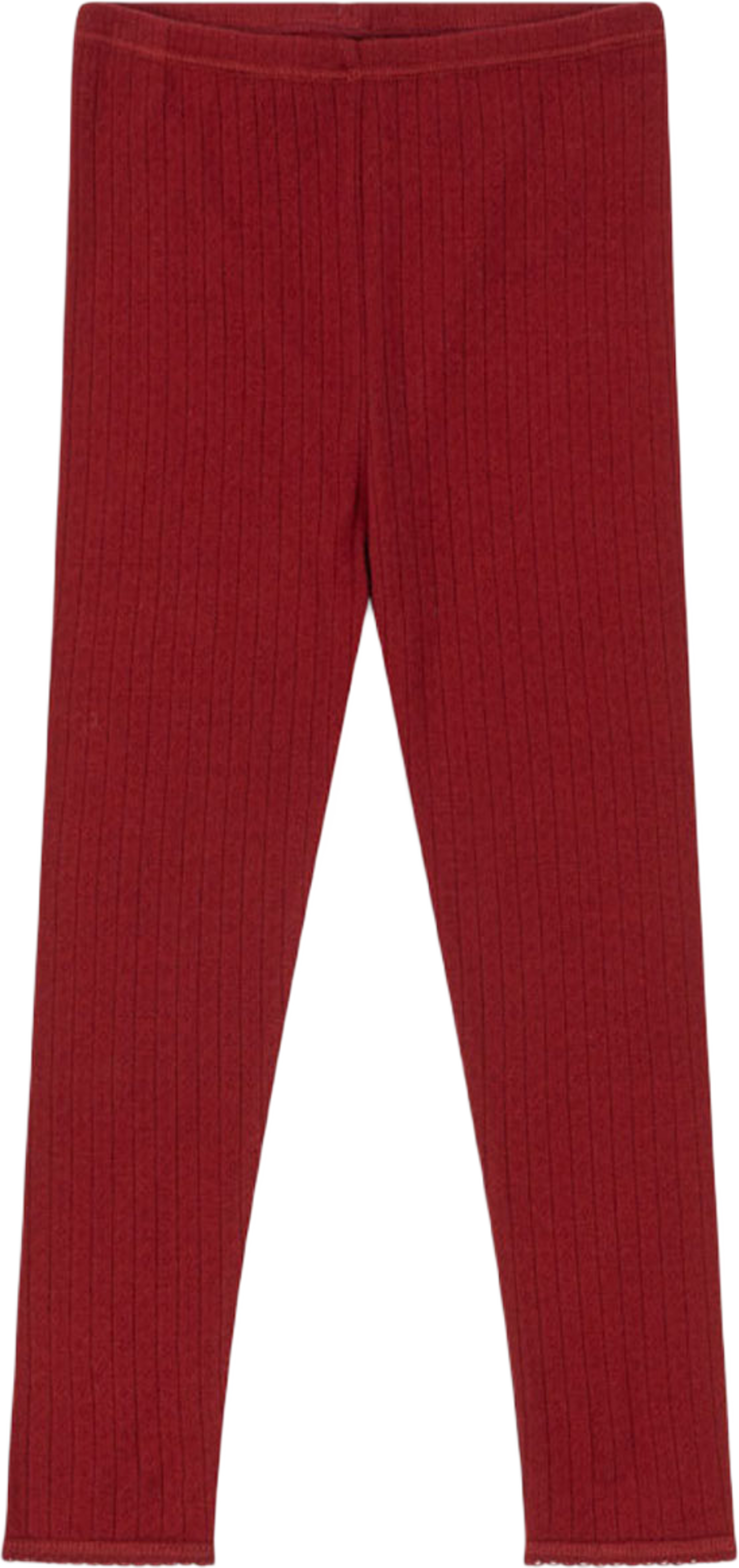 Minnie Pants, från Konges Sløjd, i färgen Red Dahlia. Klicka för att öppna bilden i stort format
