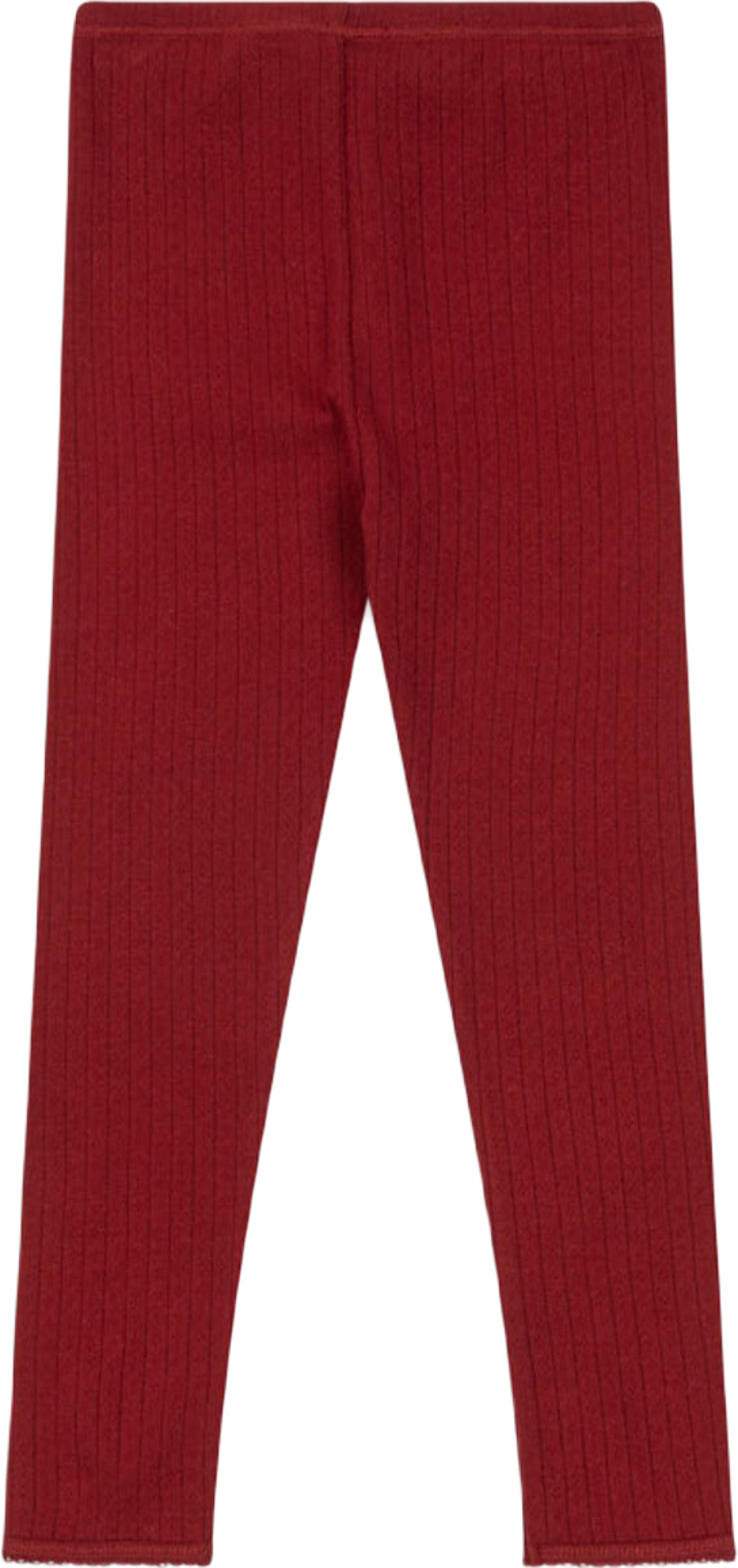 Minnie Pants, från Konges Sløjd, i färgen Red Dahlia. Klicka för att öppna bilden i stort format