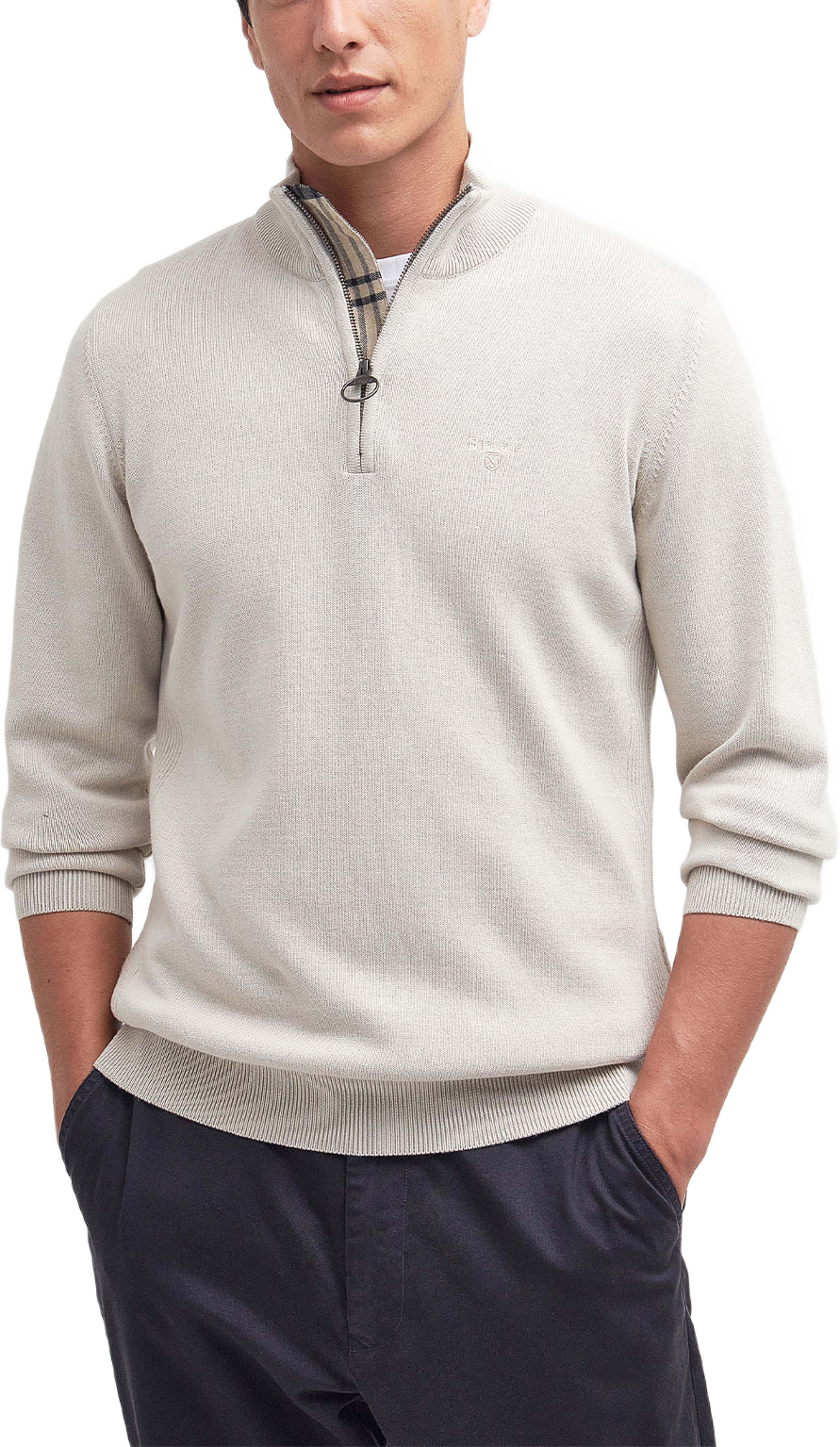 Half Zip Knitted Jumper