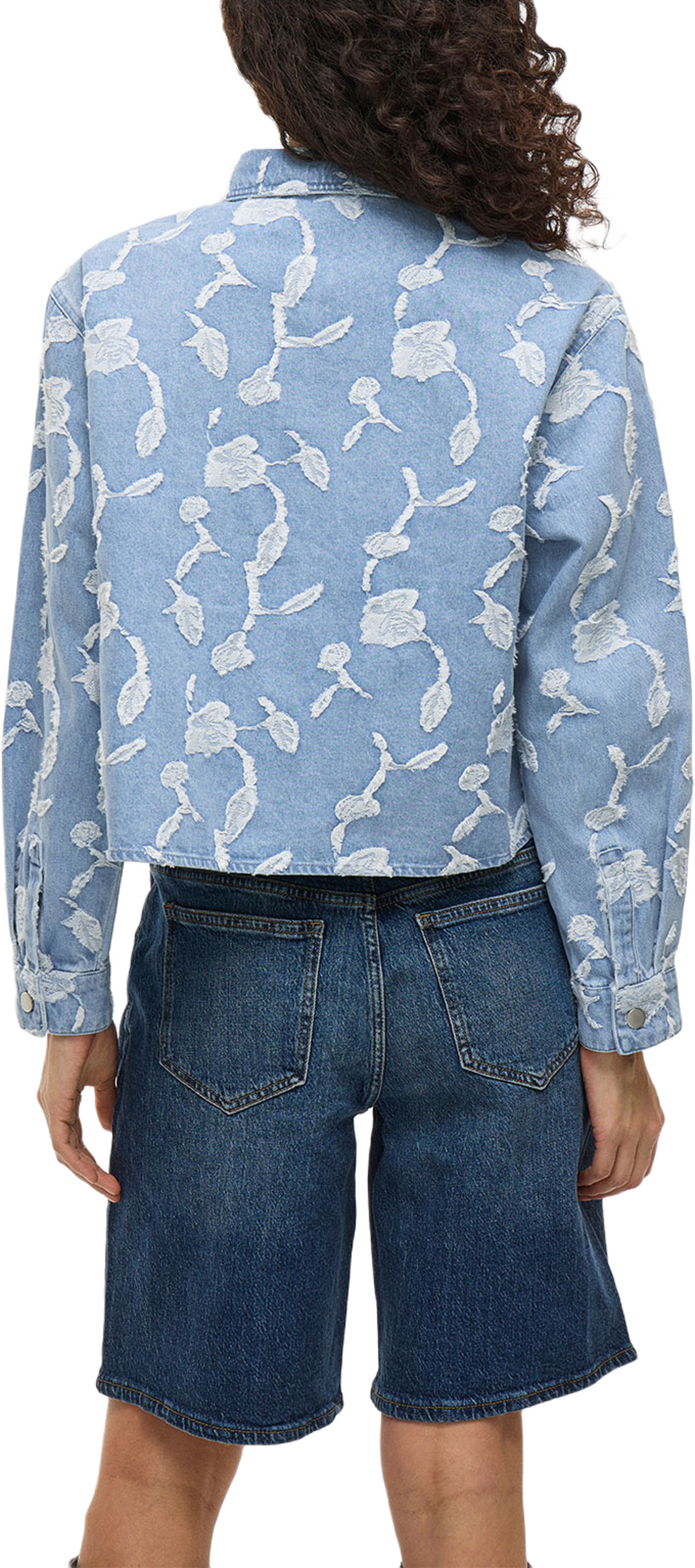 VIIANAIS Jacquard Jeansjacka