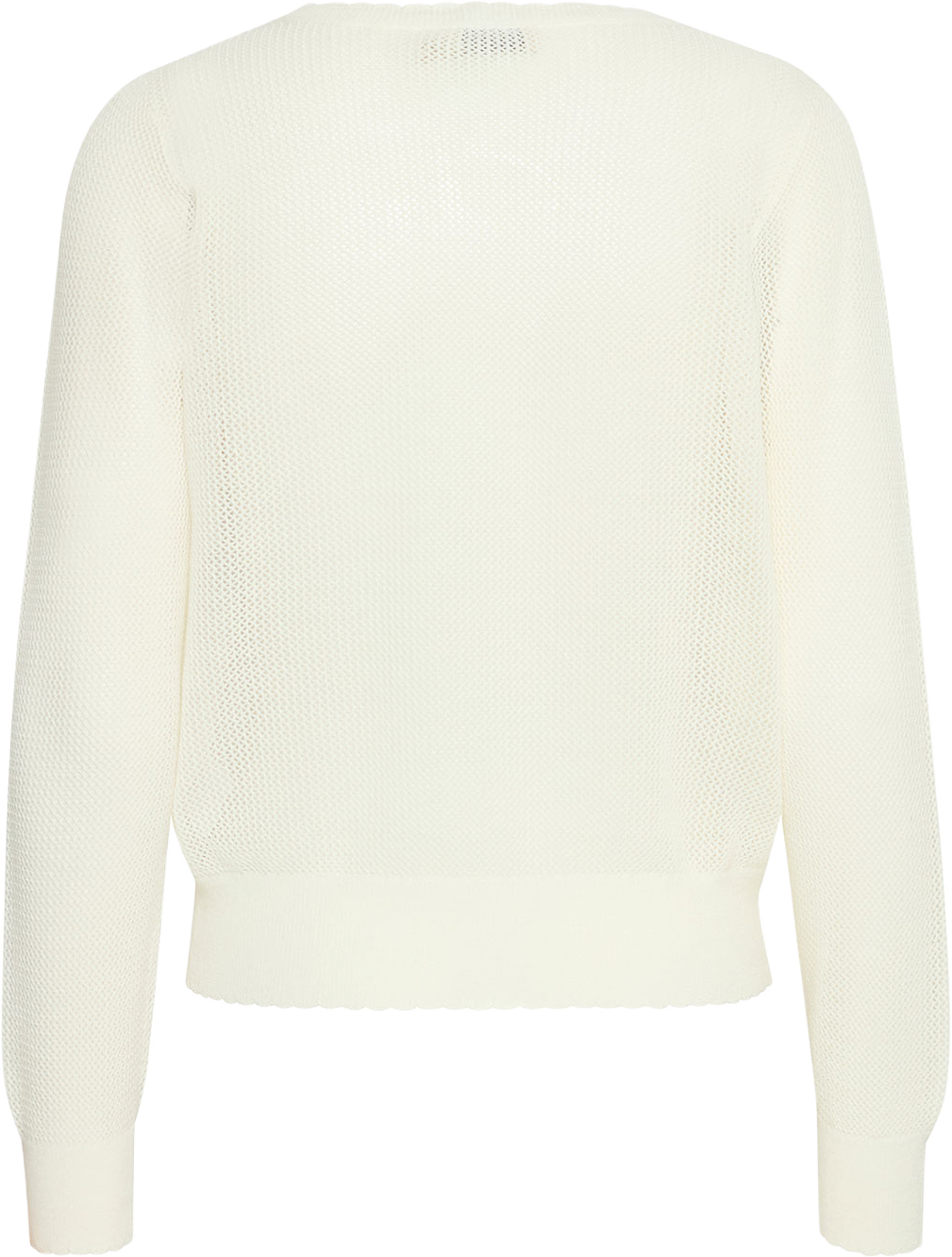 FRHEDDA CAR 1 Sweater, från Fransa, i färgen Whisper White. Klicka för att öppna bilden i stort format