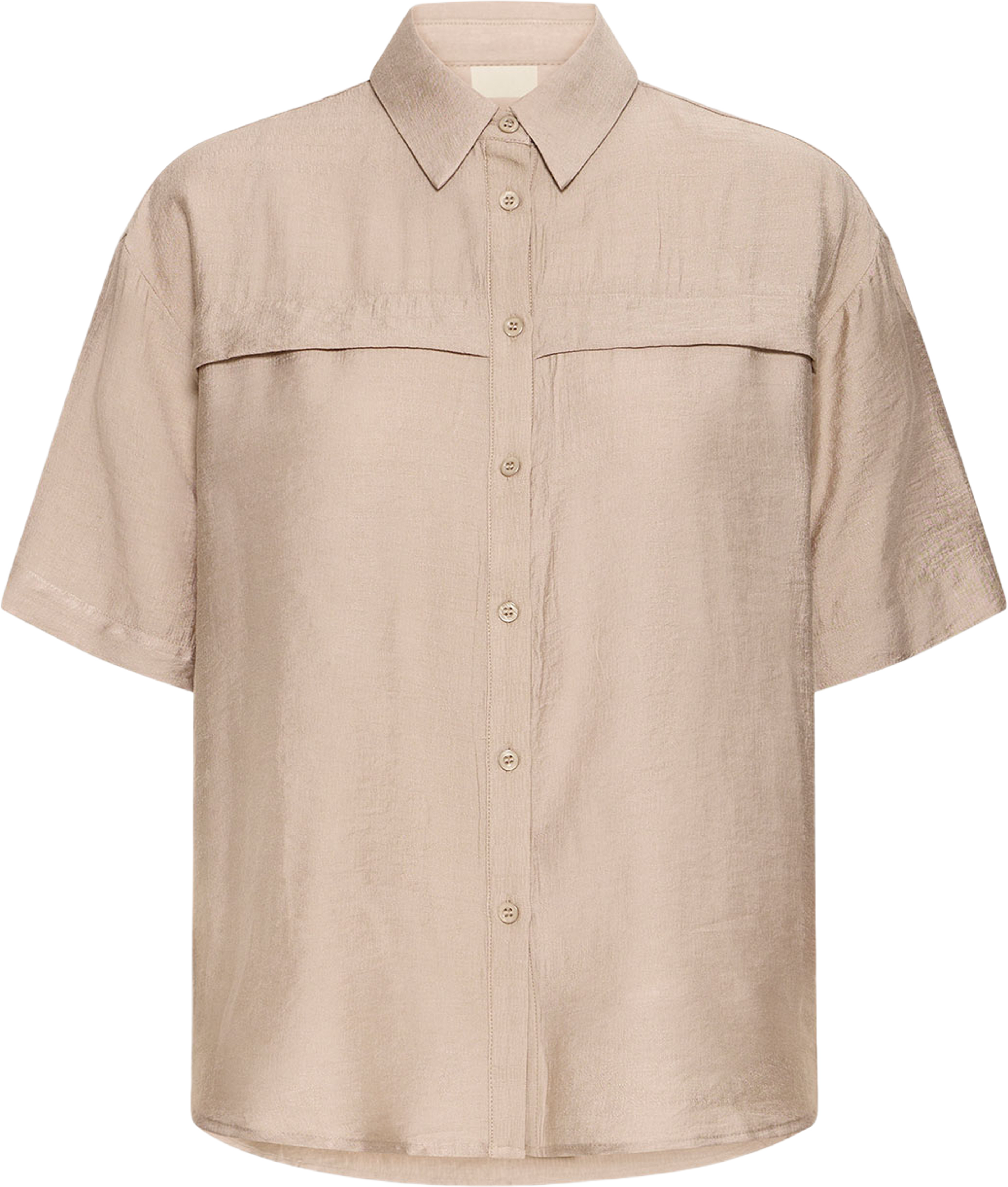 FRARIANA SH 5 Shirt, från Fransa, i färgen Silver Mink. Klicka för att öppna bilden i stort format