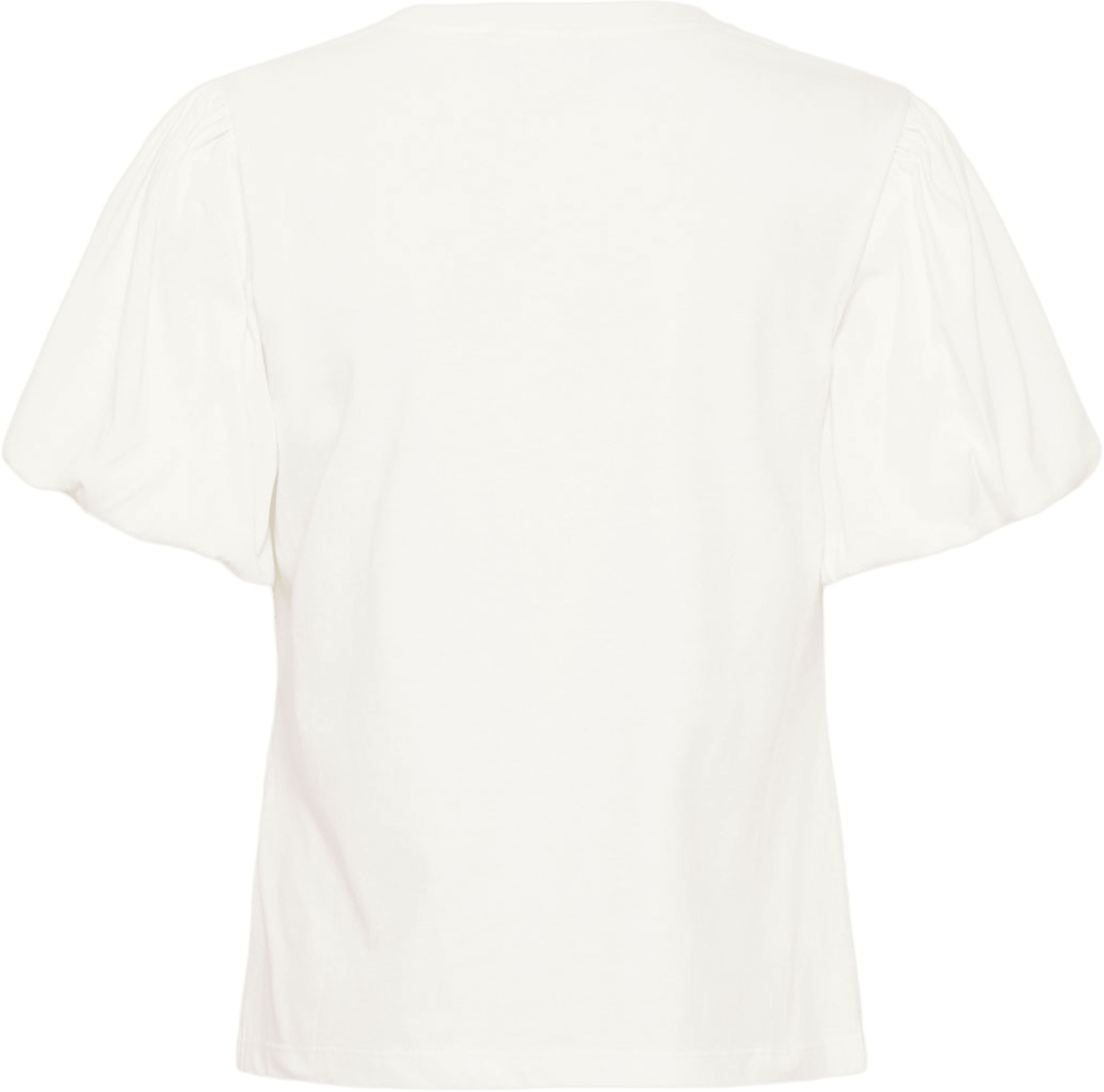 IHMALENNA SS; Ichi T-shirt, från ICHI, i färgen Cloud Dancer. Klicka för att öppna bilden i stort format