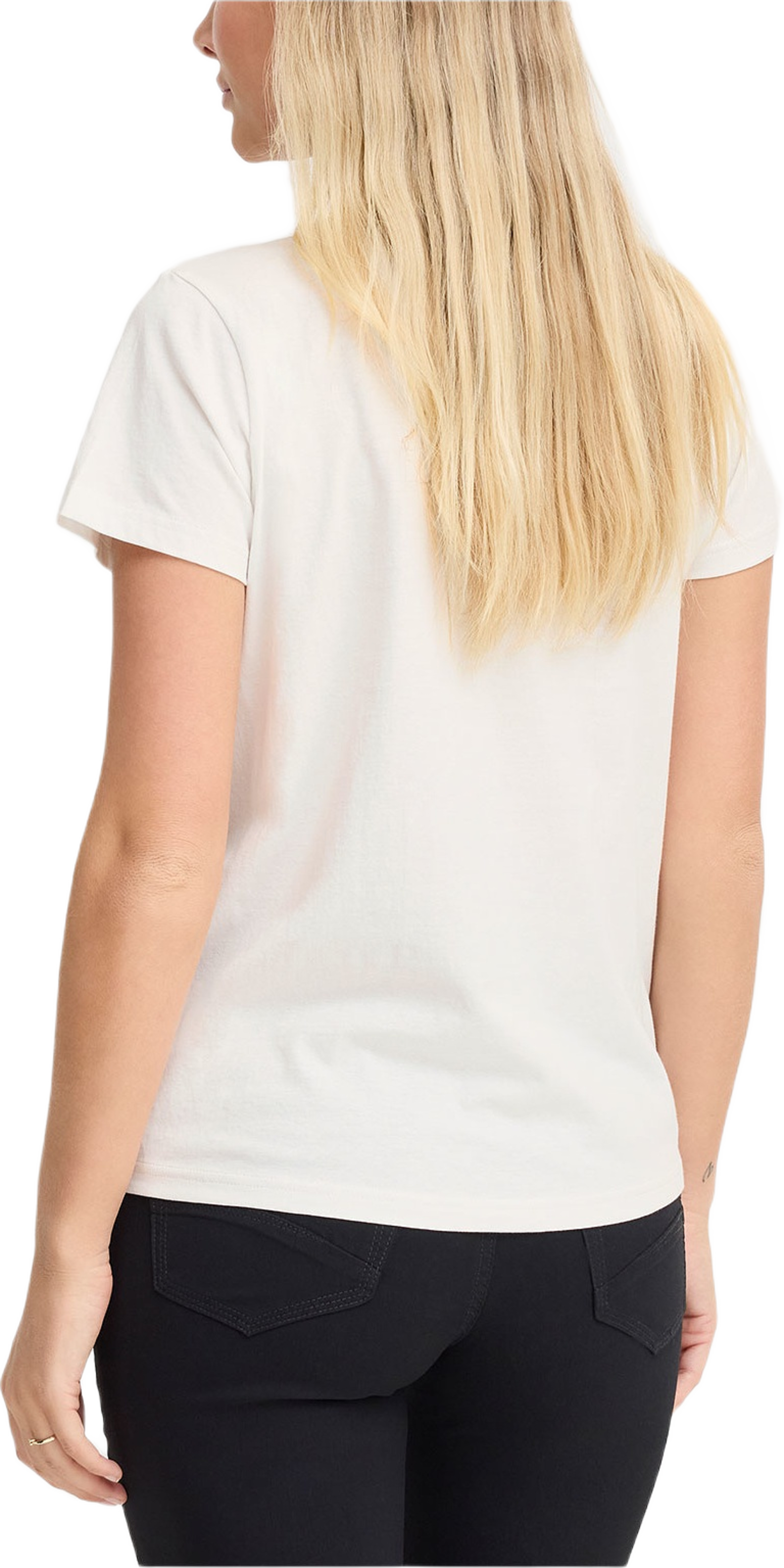 FRMAYRA TEE 1 T-shirt, från Fransa, i färgen Blanc De Blanc Mix. Klicka för att öppna bilden i stort format