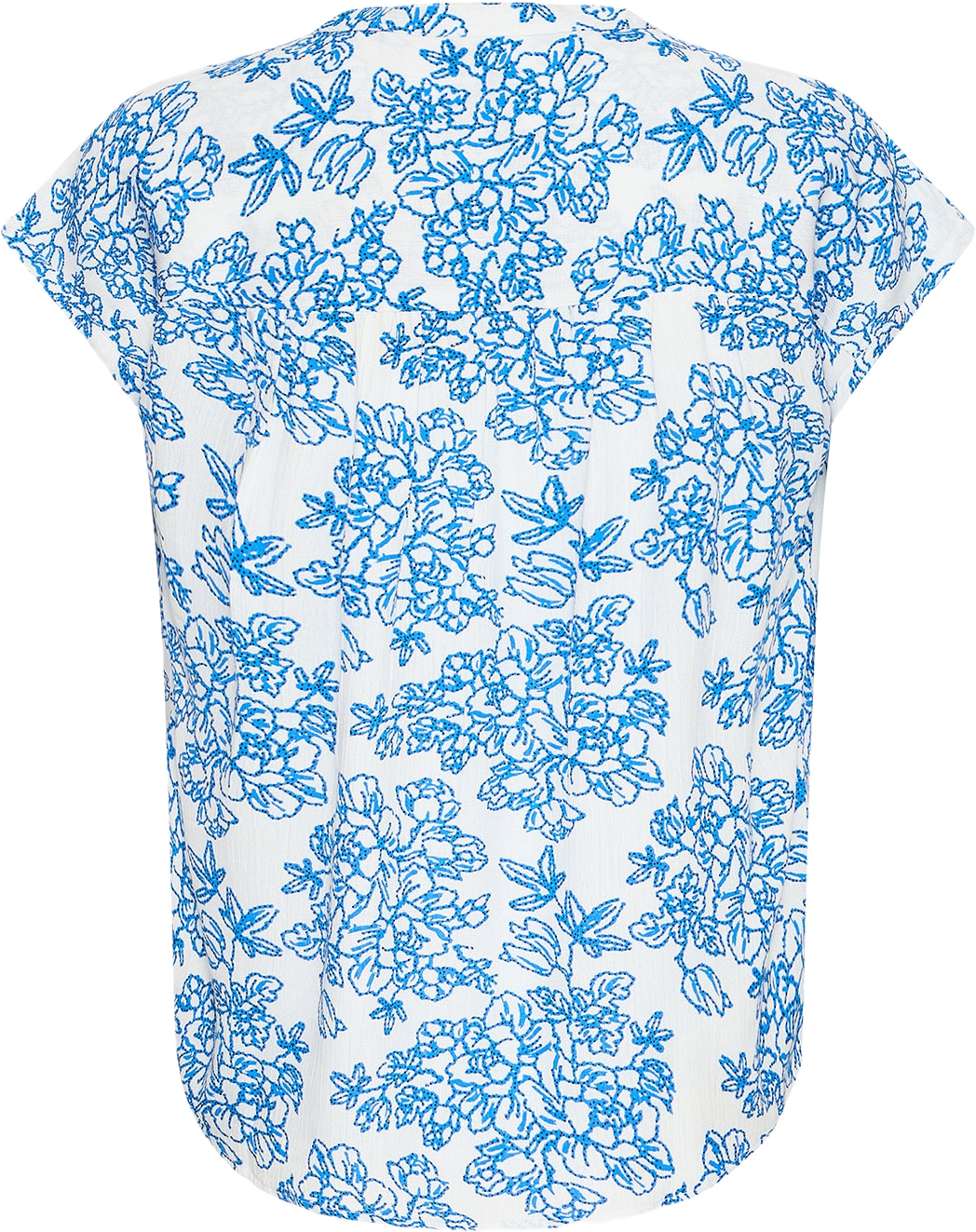 FREASE BL 1 Shirt, från Fransa, i färgen Blue Iolite Art. Klicka för att öppna bilden i stort format