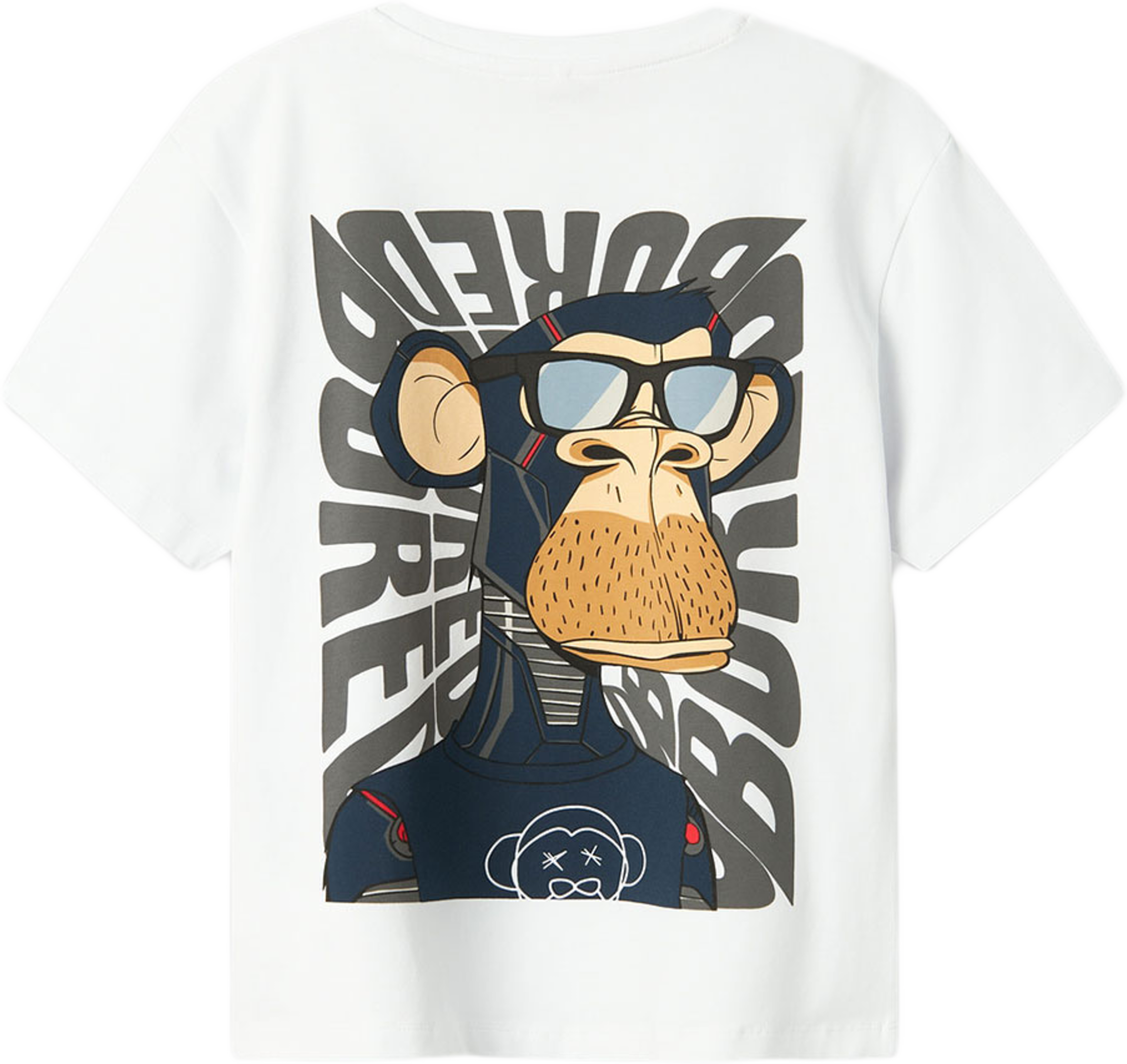 T-Shirt Nkmdyn Boredofd Nreg Ss Top Box Sky