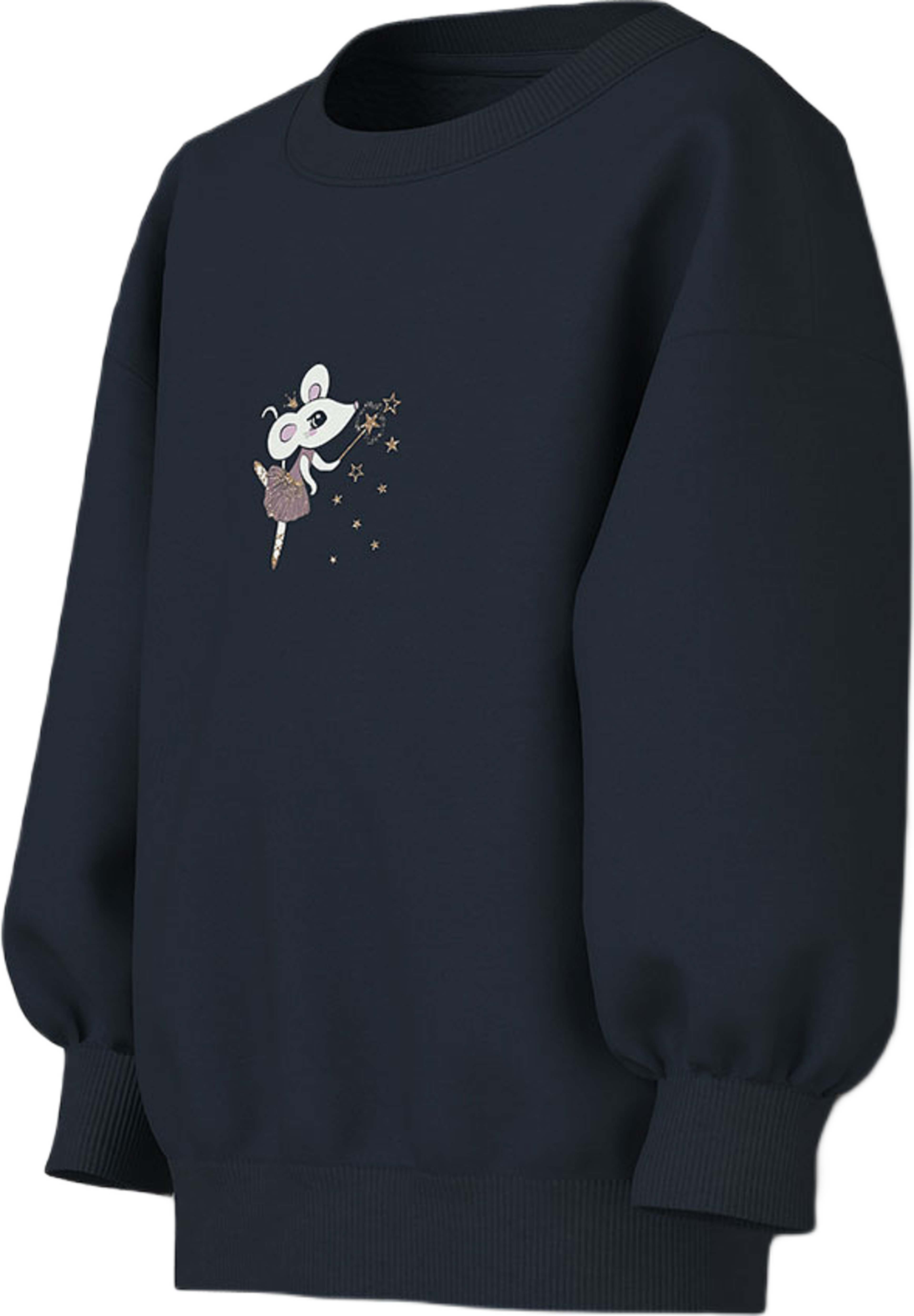 Sweater Nmfvalona Ls Long Rlx Sweat Bru