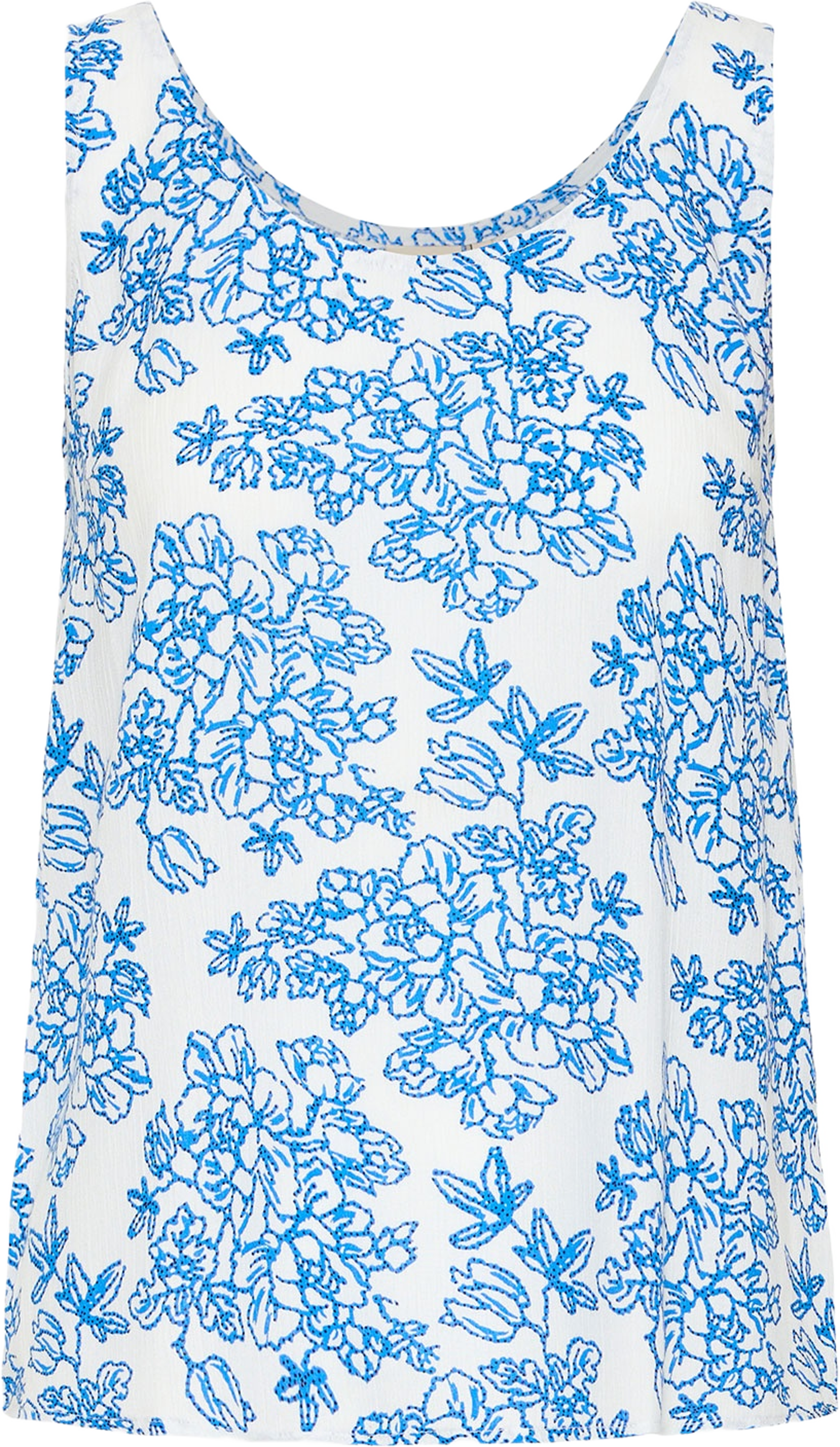 FREASE TOP 2 Shirt, från Fransa, i färgen Blue Iolite Art. Klicka för att öppna bilden i stort format