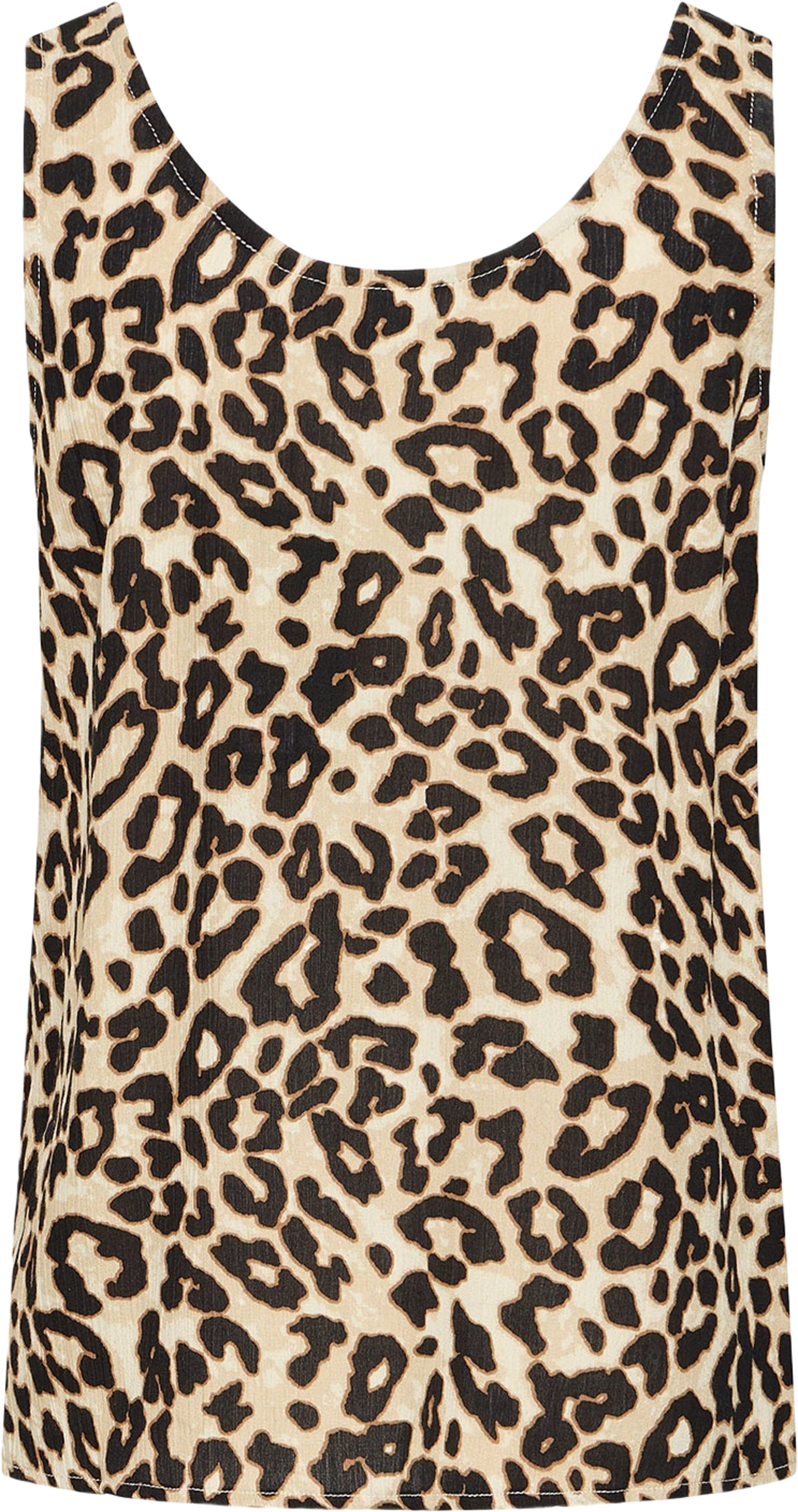 FREASE TOP 2 Shirt, från Fransa, i färgen Brown Leopard Art. Klicka för att öppna bilden i stort format