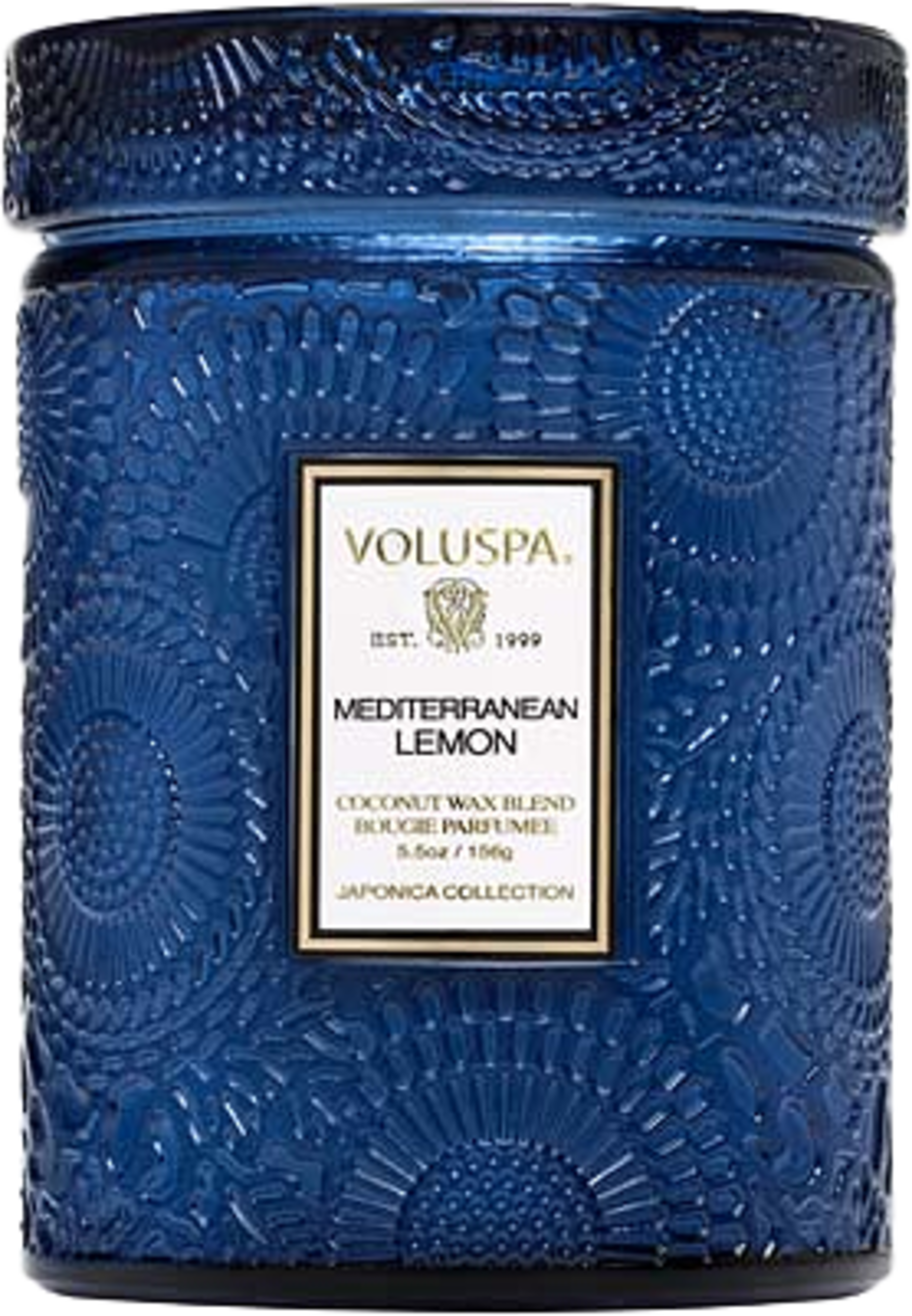 Mediterranean Lemon Small Jar Candle, från Voluspa. Klicka för att öppna bilden i stort format