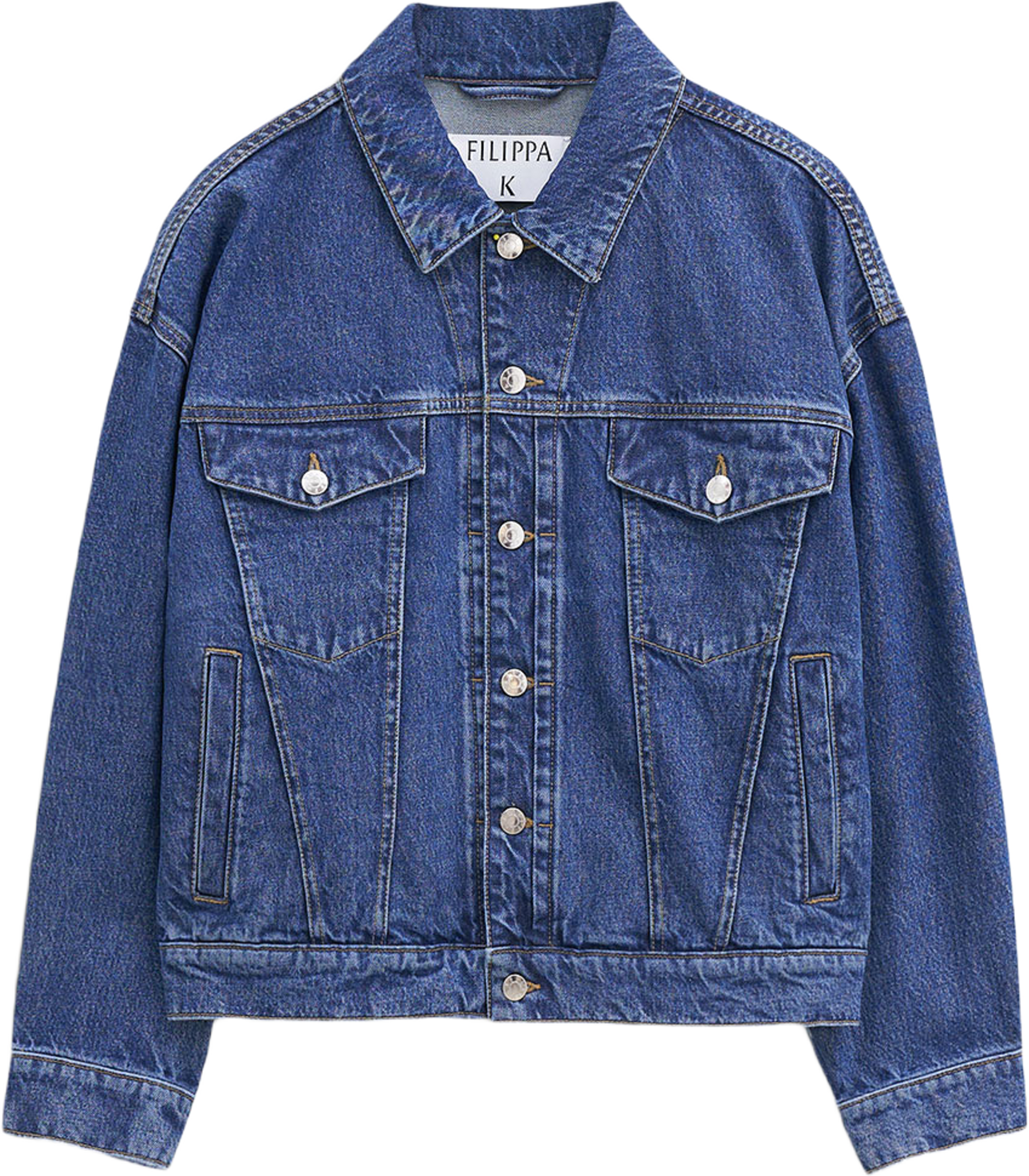 Relaxed Jean Jacket, från Filippa K, i färgen Washed Mid. Klicka för att öppna bilden i stort format