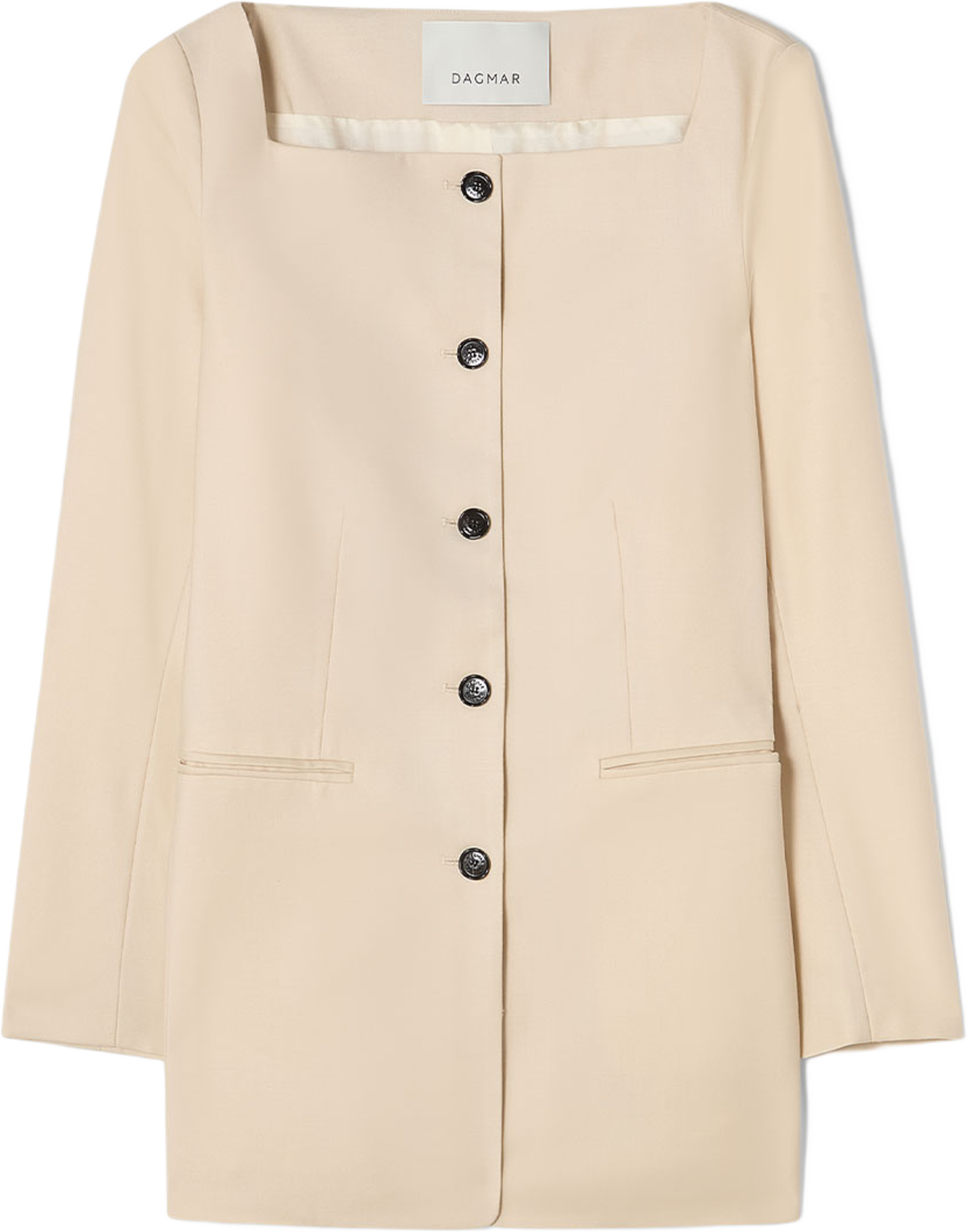 SQUARE NECK BLAZER