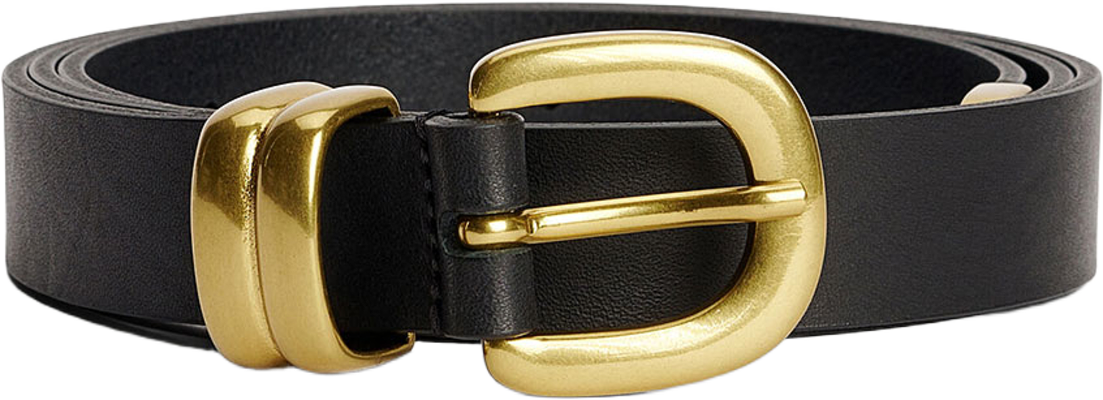 Zoilo läderbälte, från By Malene Birger, i färgen Black. Klicka för att öppna bilden i stort format