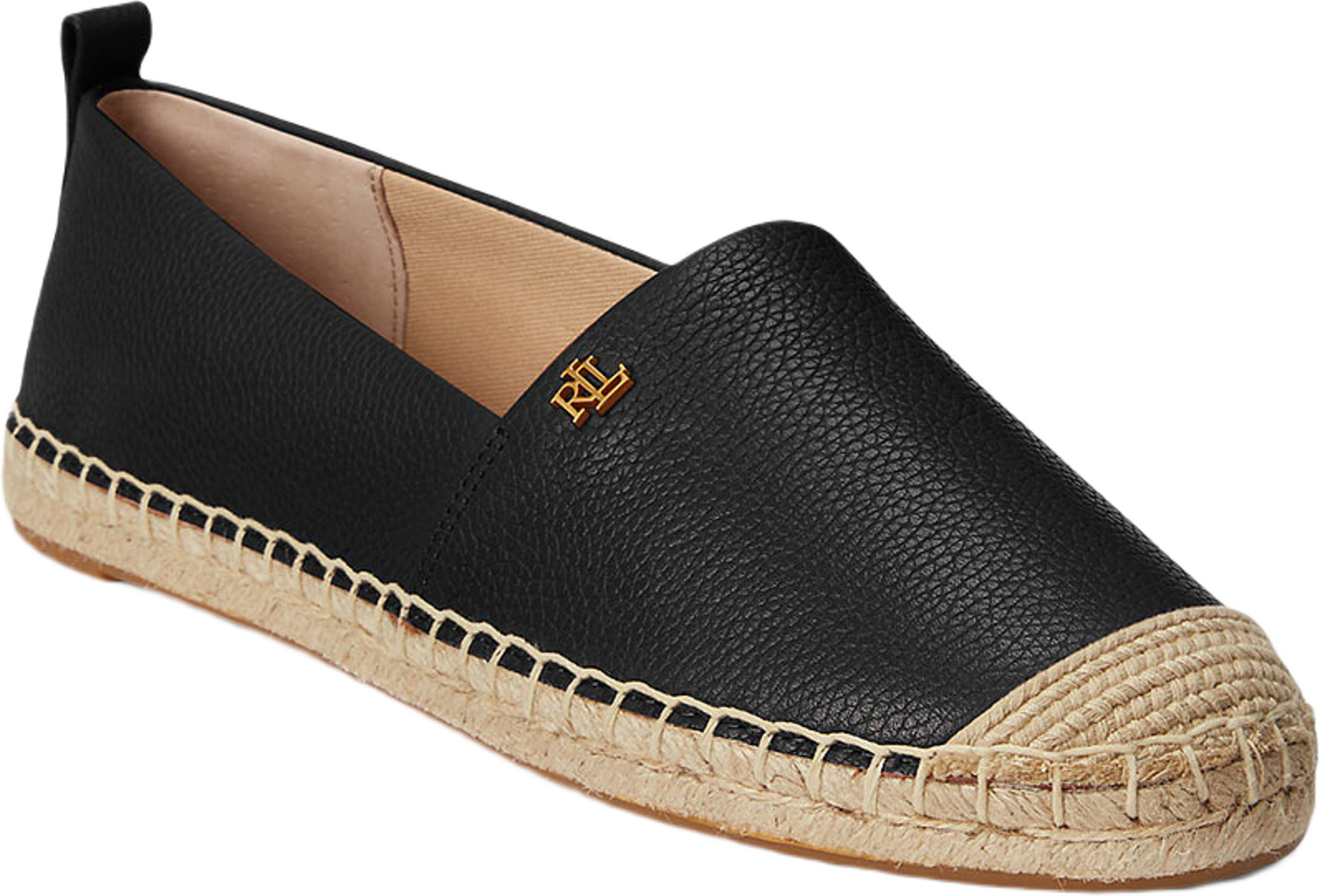 Cameryn IV Tumbled Leather Espadrille