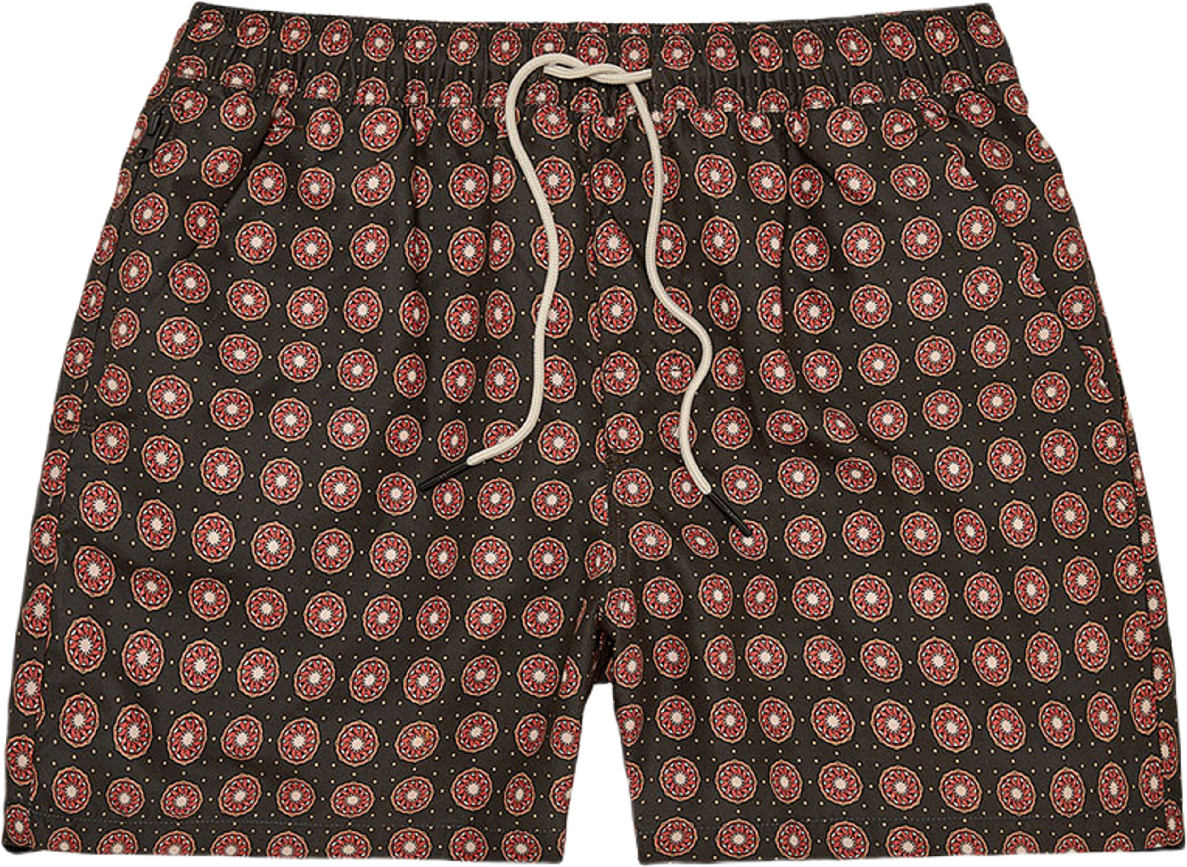 Coffee Lumo Swim Shorts
