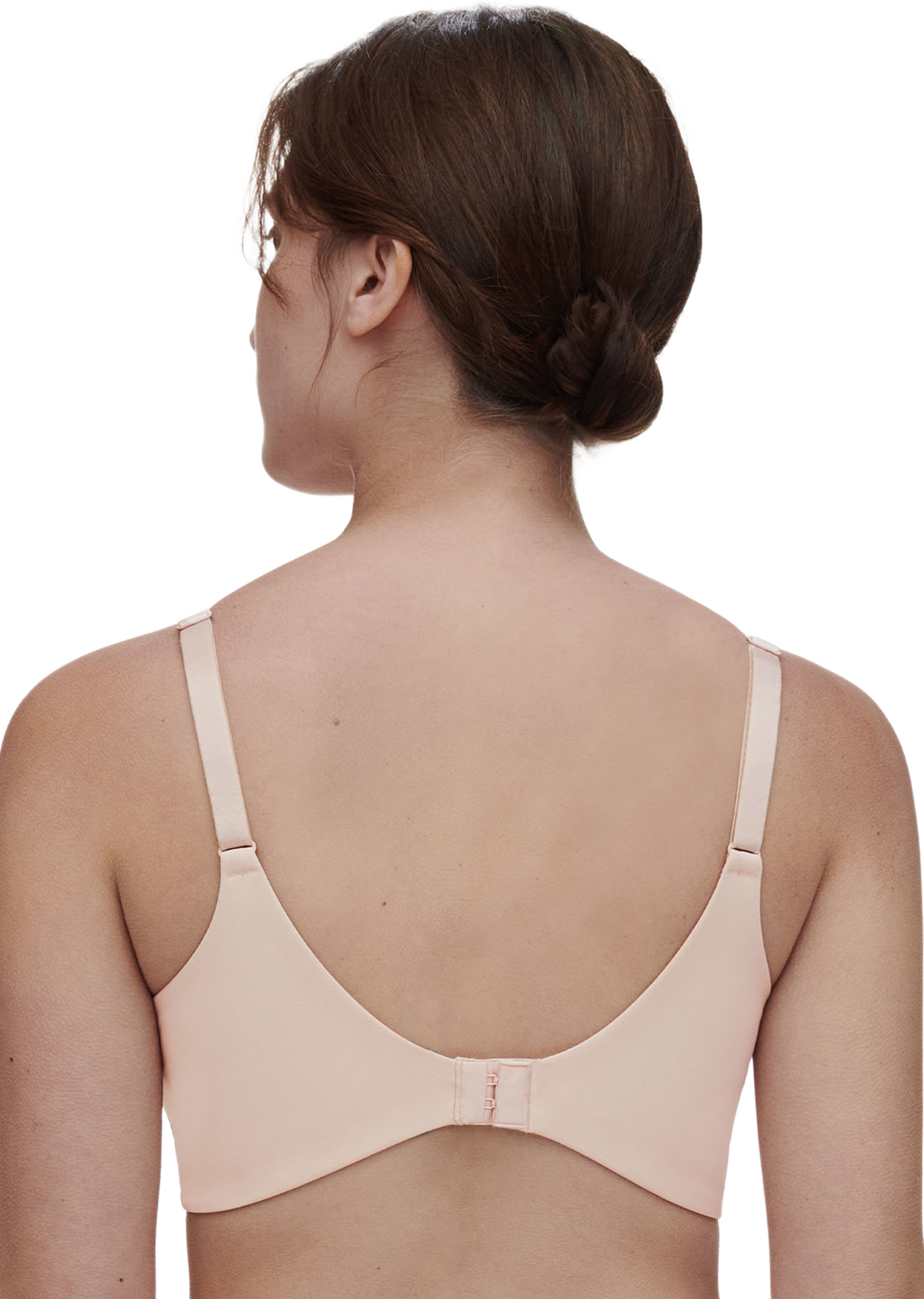 Easy Bliss Wirefree T-Shirt Bra, från Chantelle, i färgen Golden Beige. Klicka för att öppna bilden i stort format