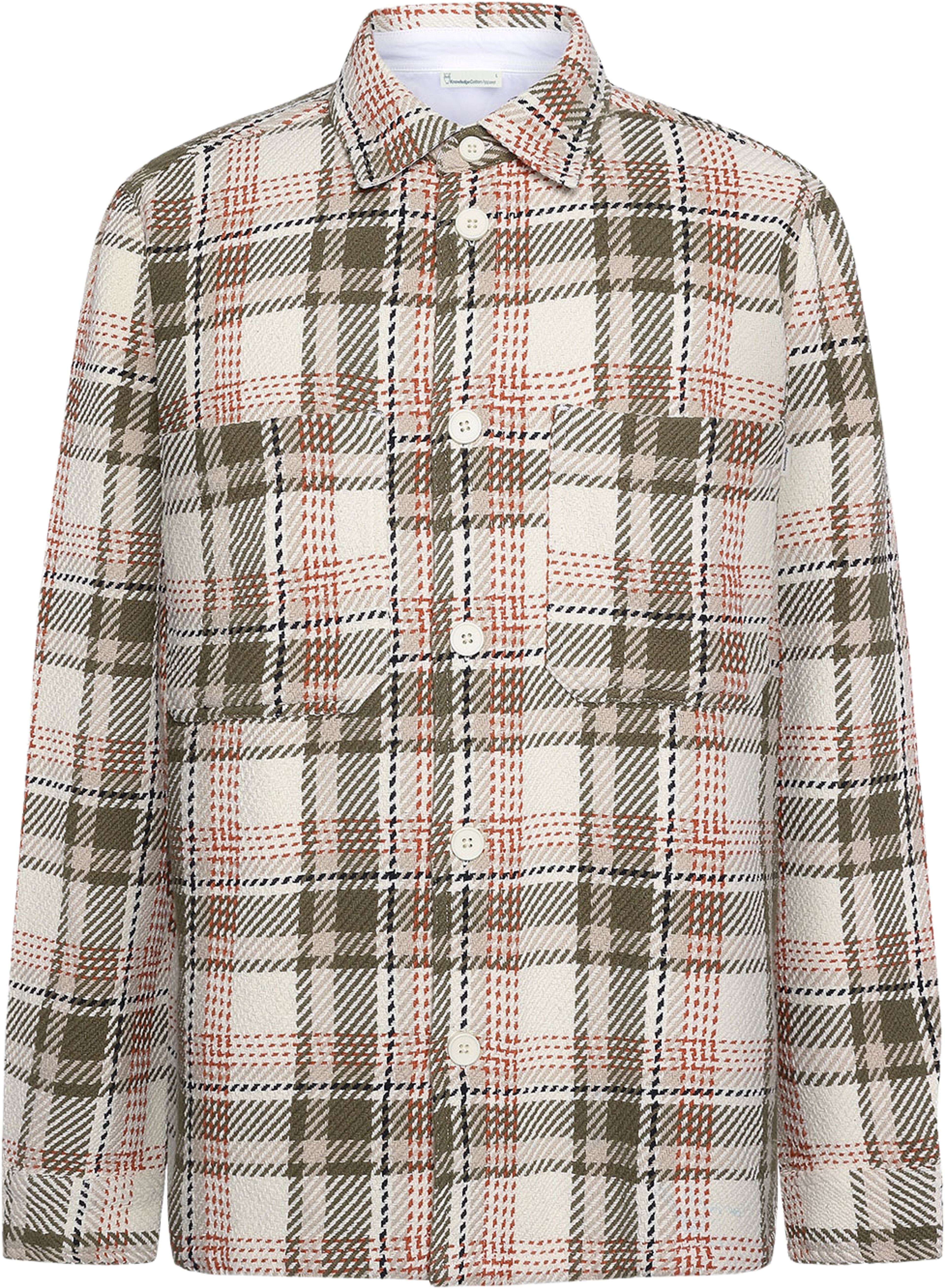 Checked overshirt
