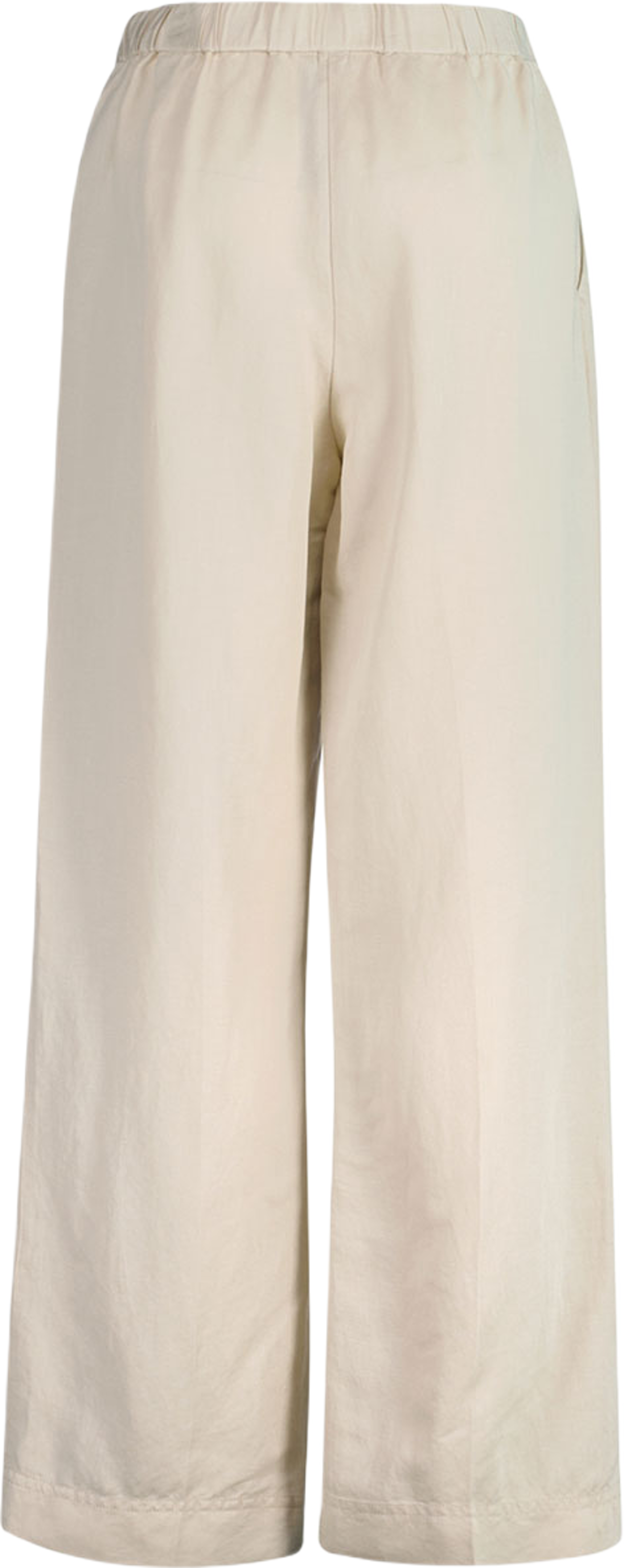Relaxed Fit Linen Blend Pull-On Pants