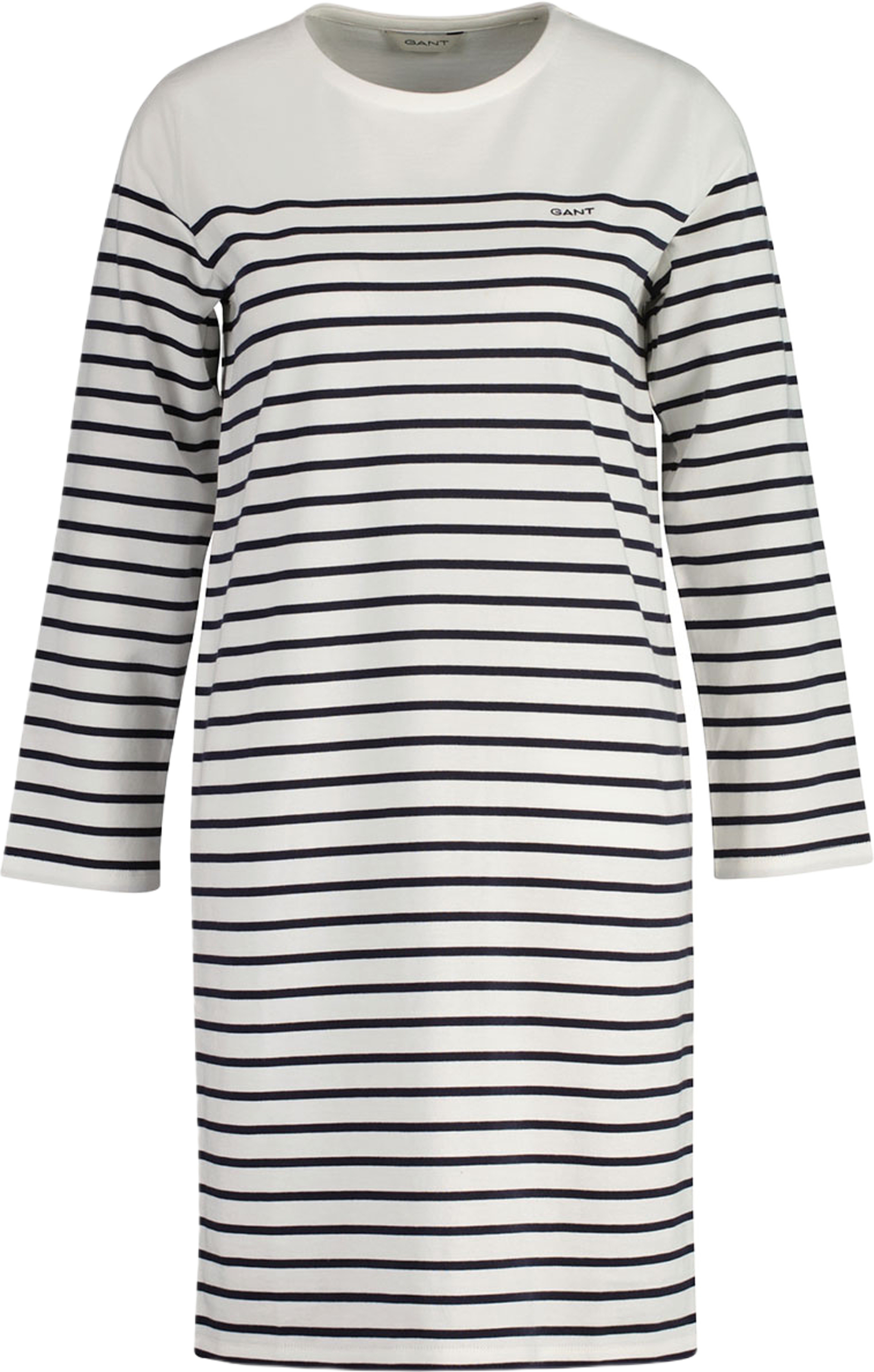 Breton Crew Neck Dress