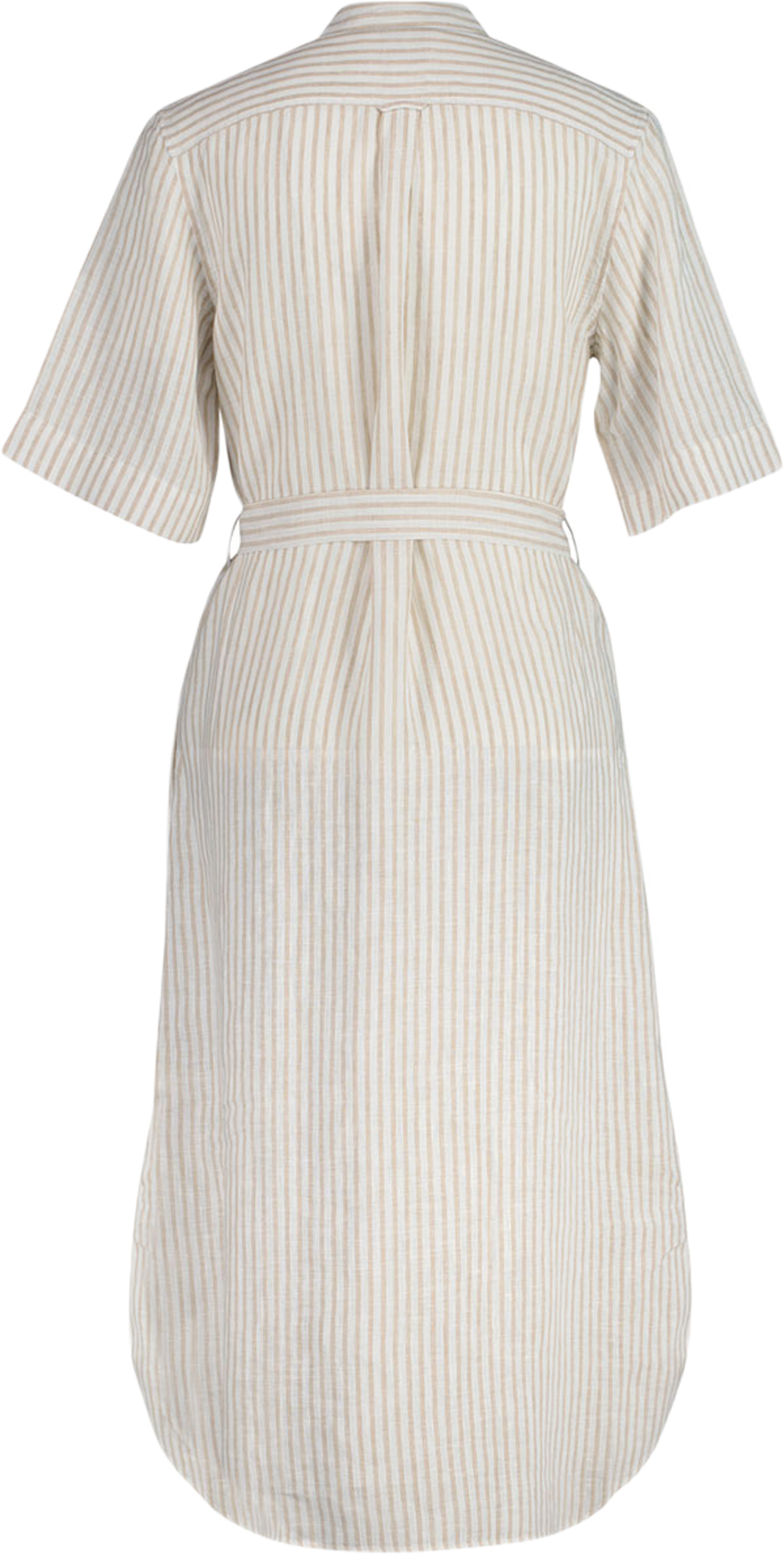 Striped Linen Shirt Dress