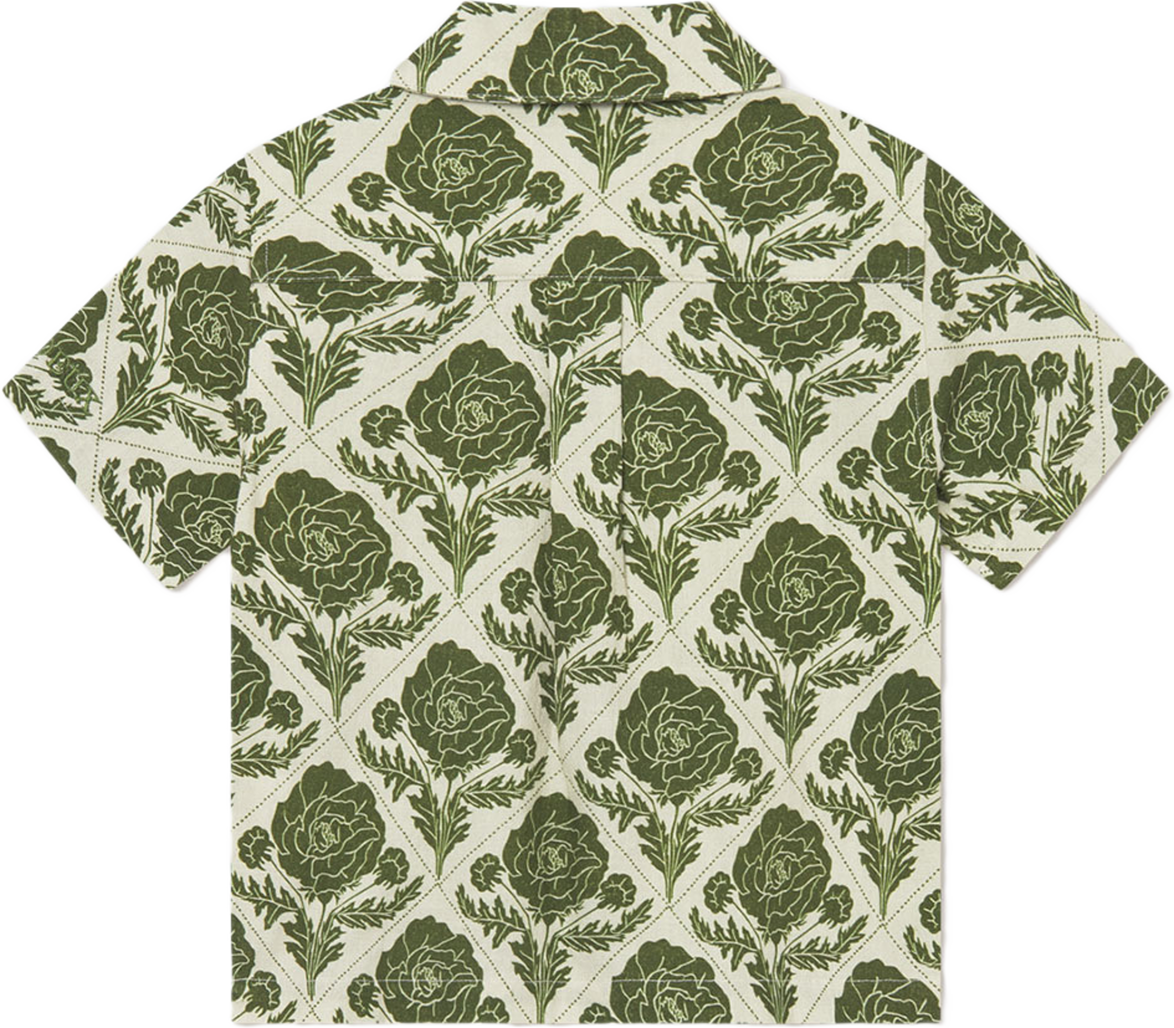 Lesley Flower Tile AOP SS Shirt Kids