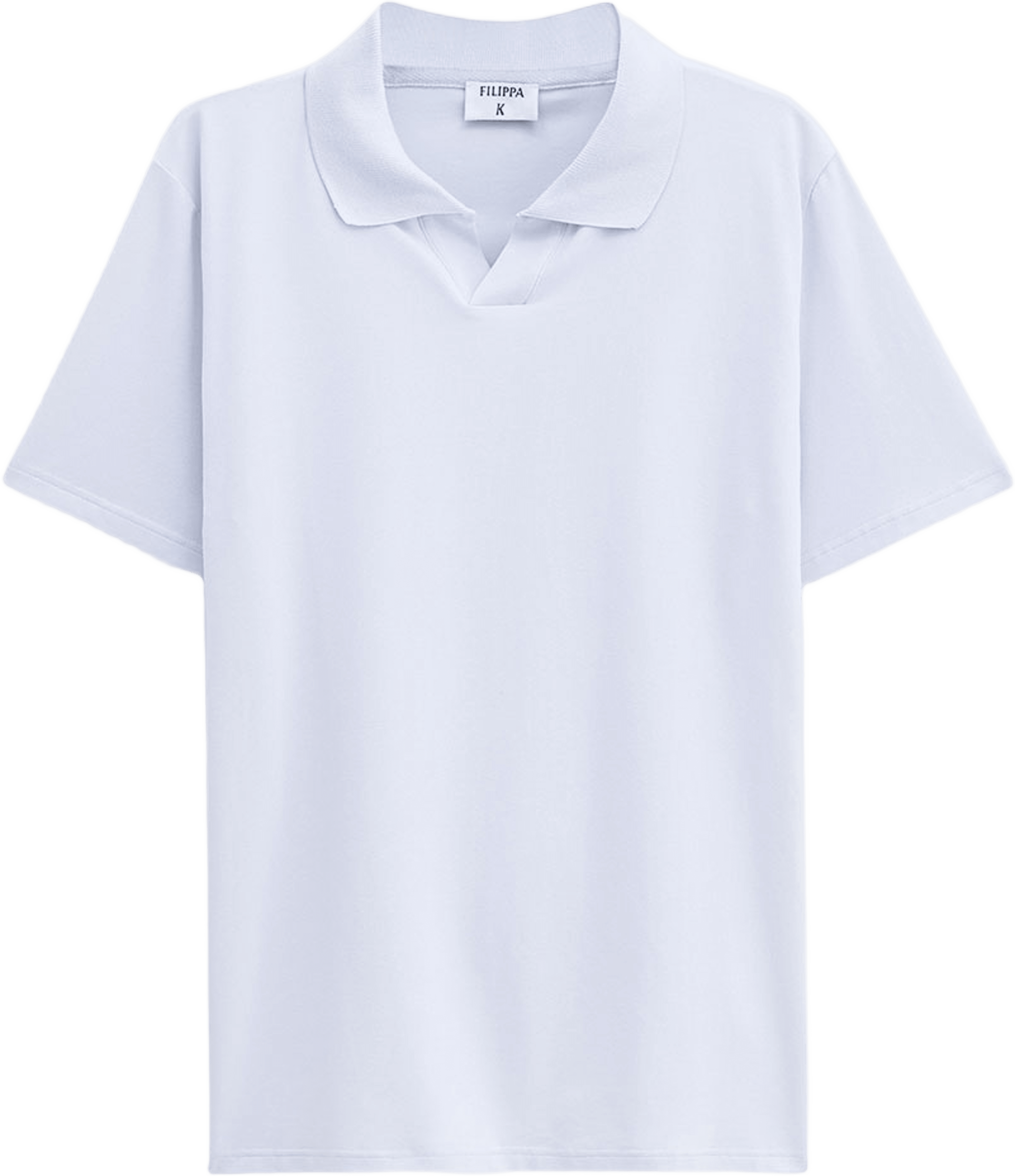 Stretch Cotton Polo T-Shirt